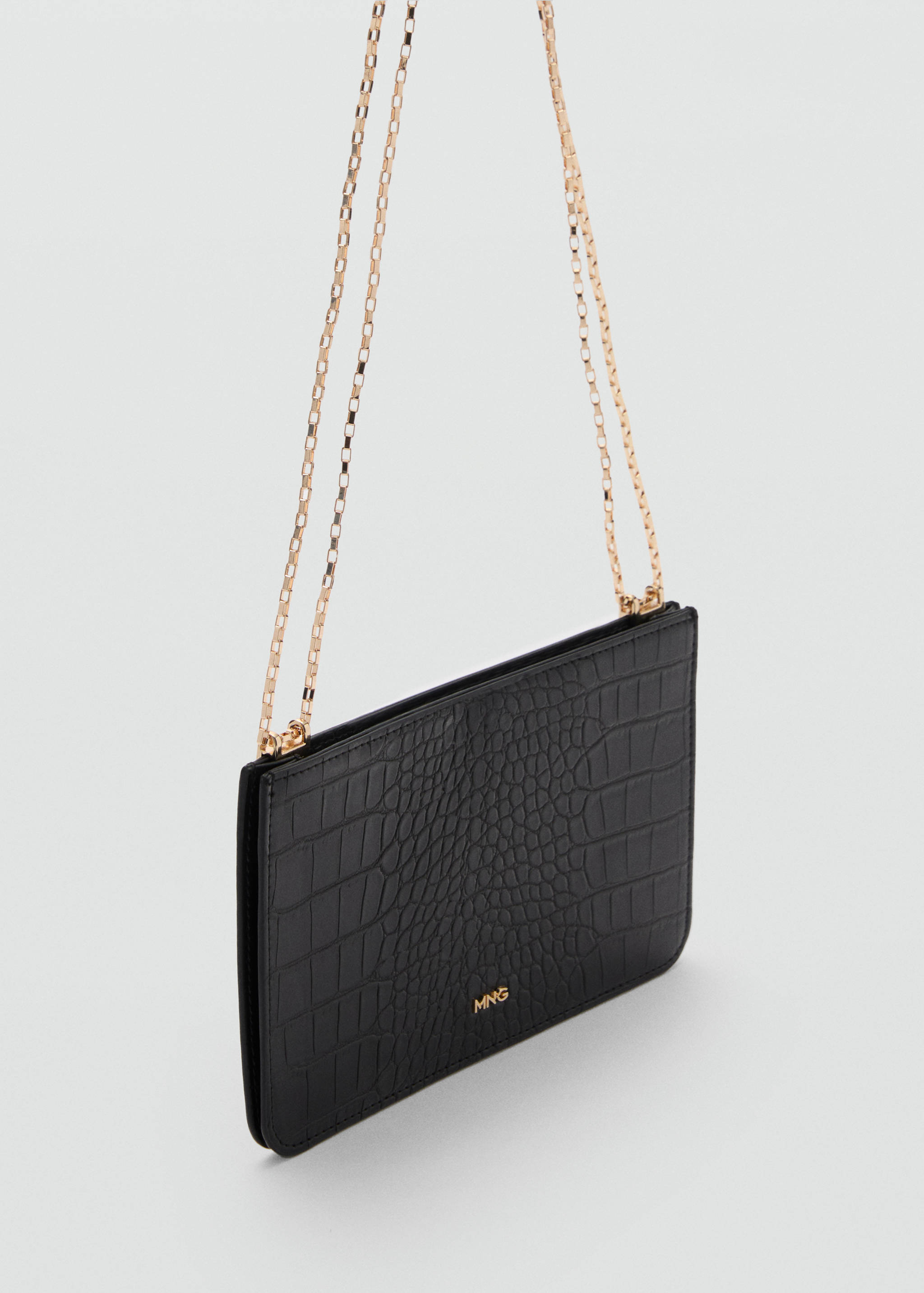 Billetera cadena logo - Plano medio