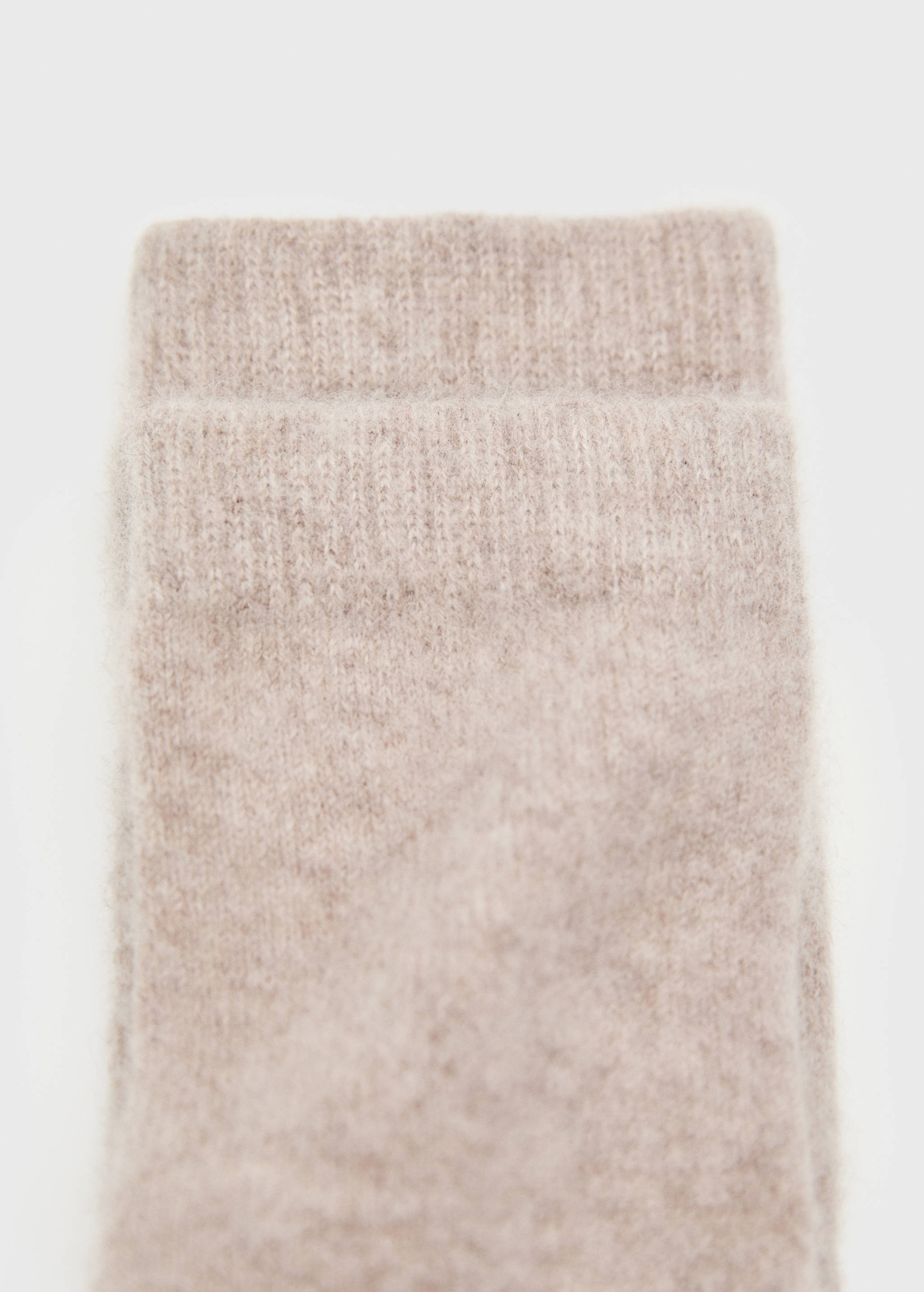 Cashmere knitted socks - Medium plane