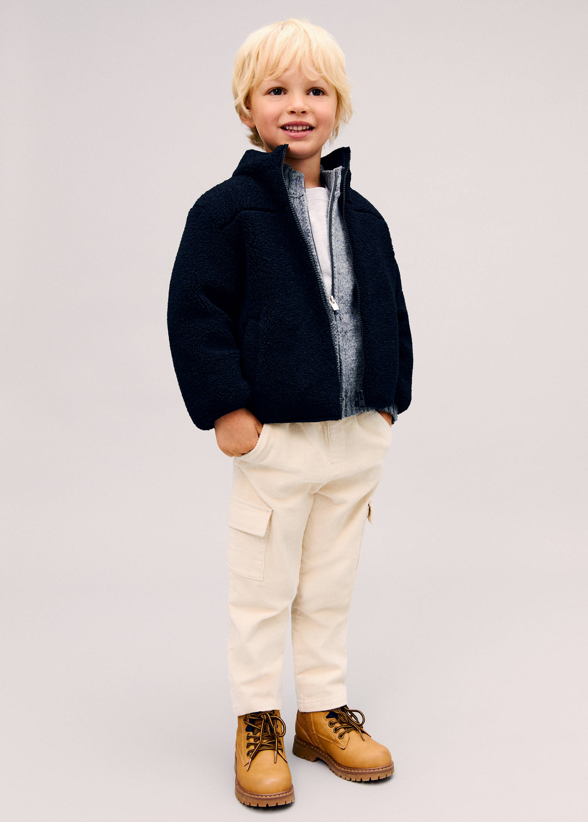 Pantalon cargo velours côtelé - Détail de l'article 6