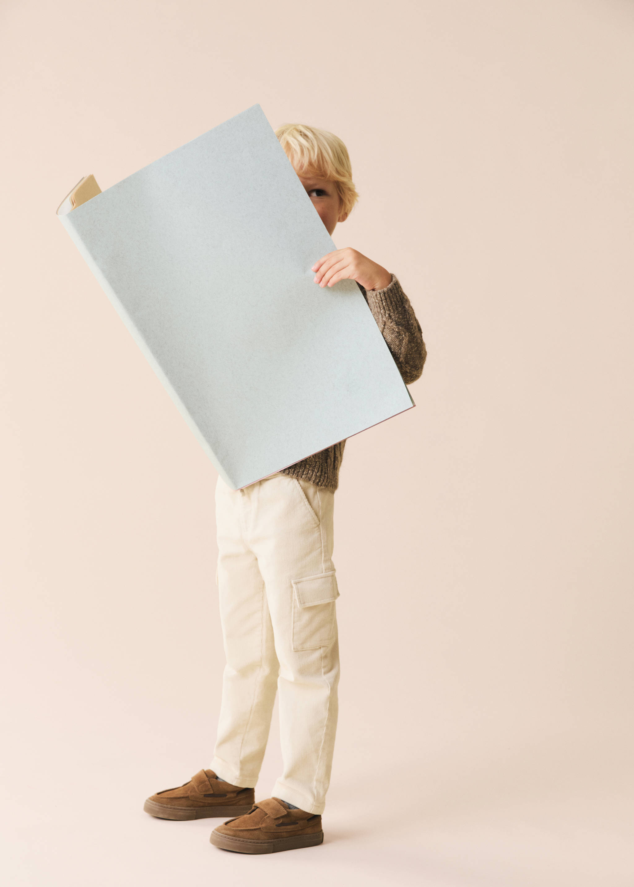 Pantalon cargo velours côtelé - Détail de l'article 5