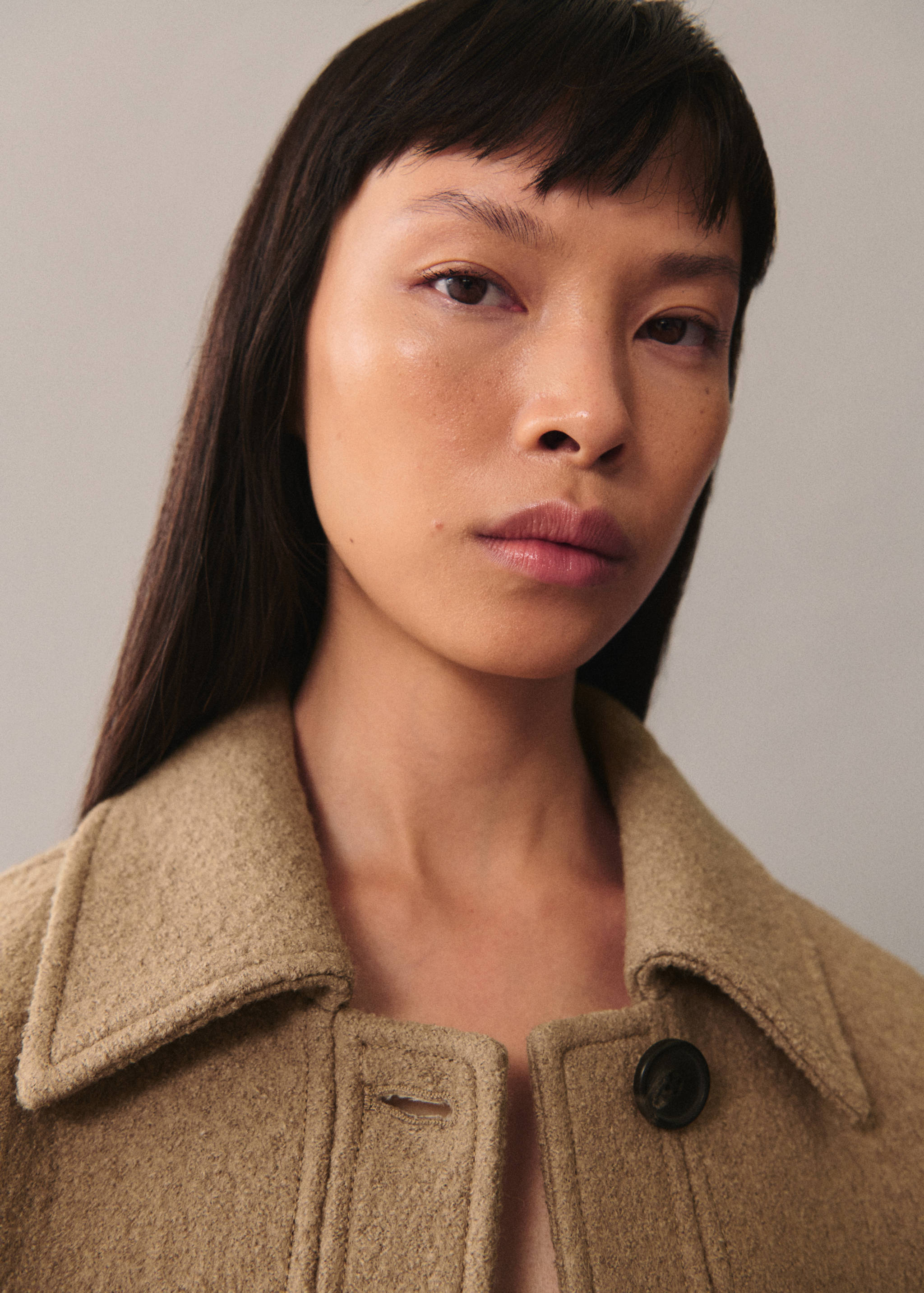 Oversize wool coat - Details of the article 1