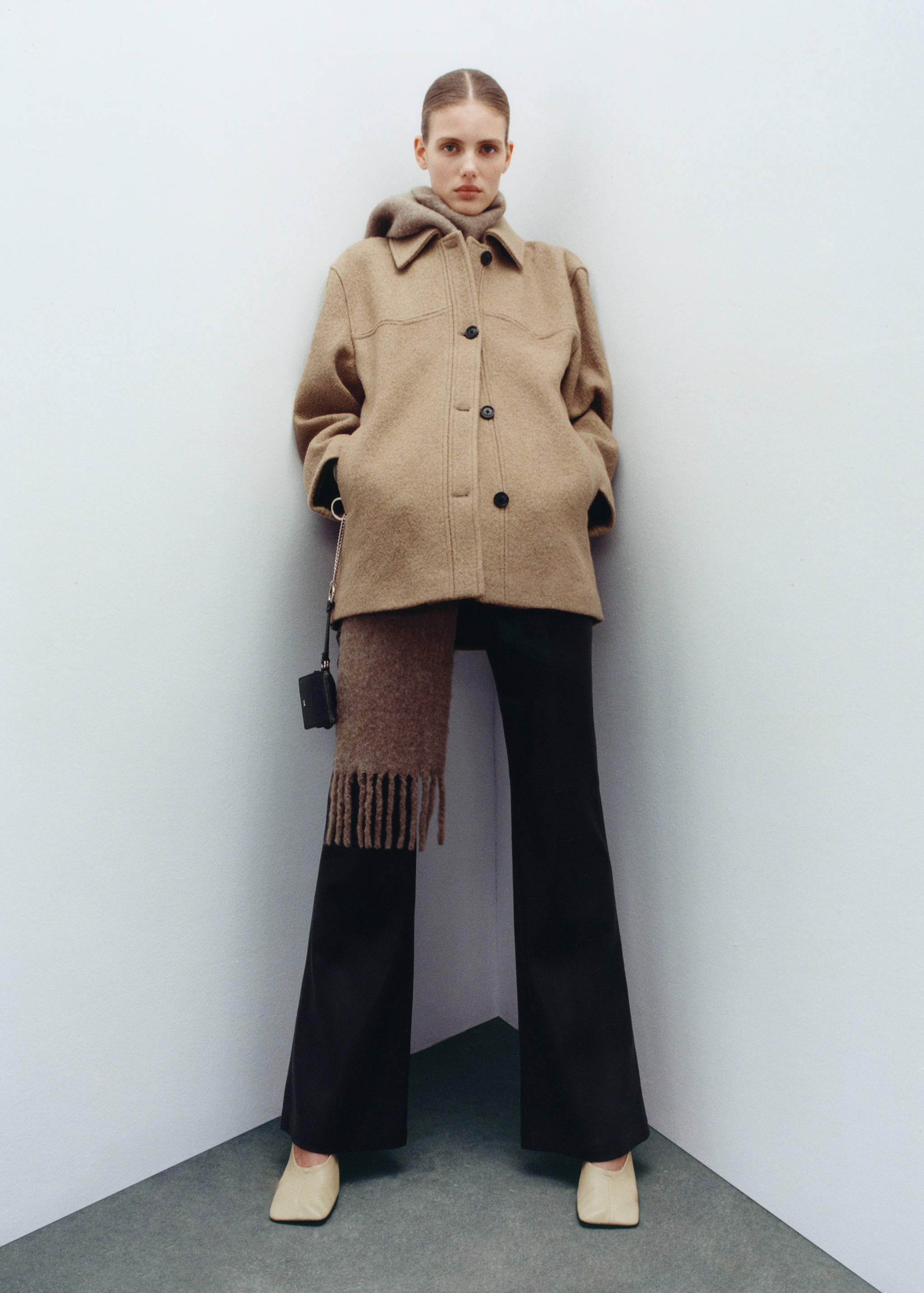 Oversize wool coat - Details of the article 6