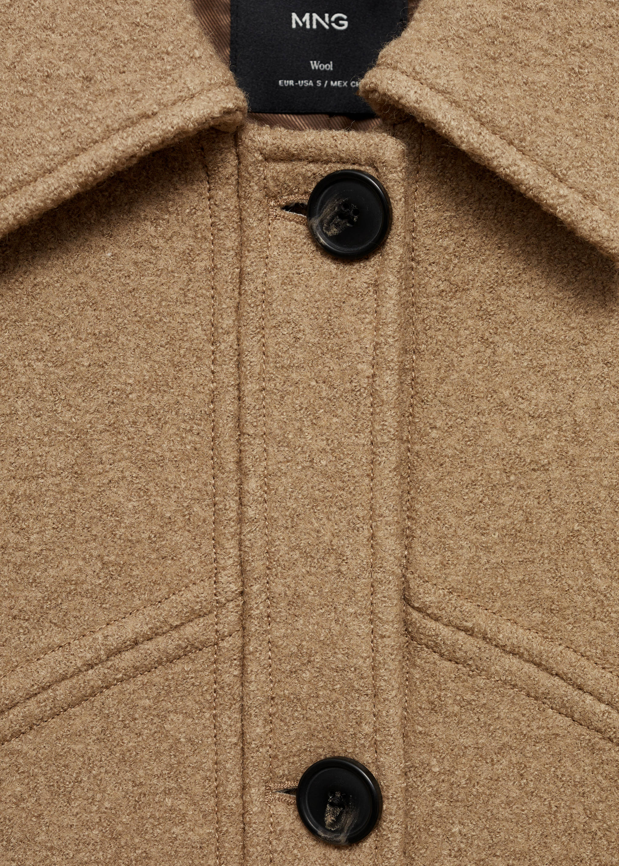 Oversize wool coat - Details of the article 8
