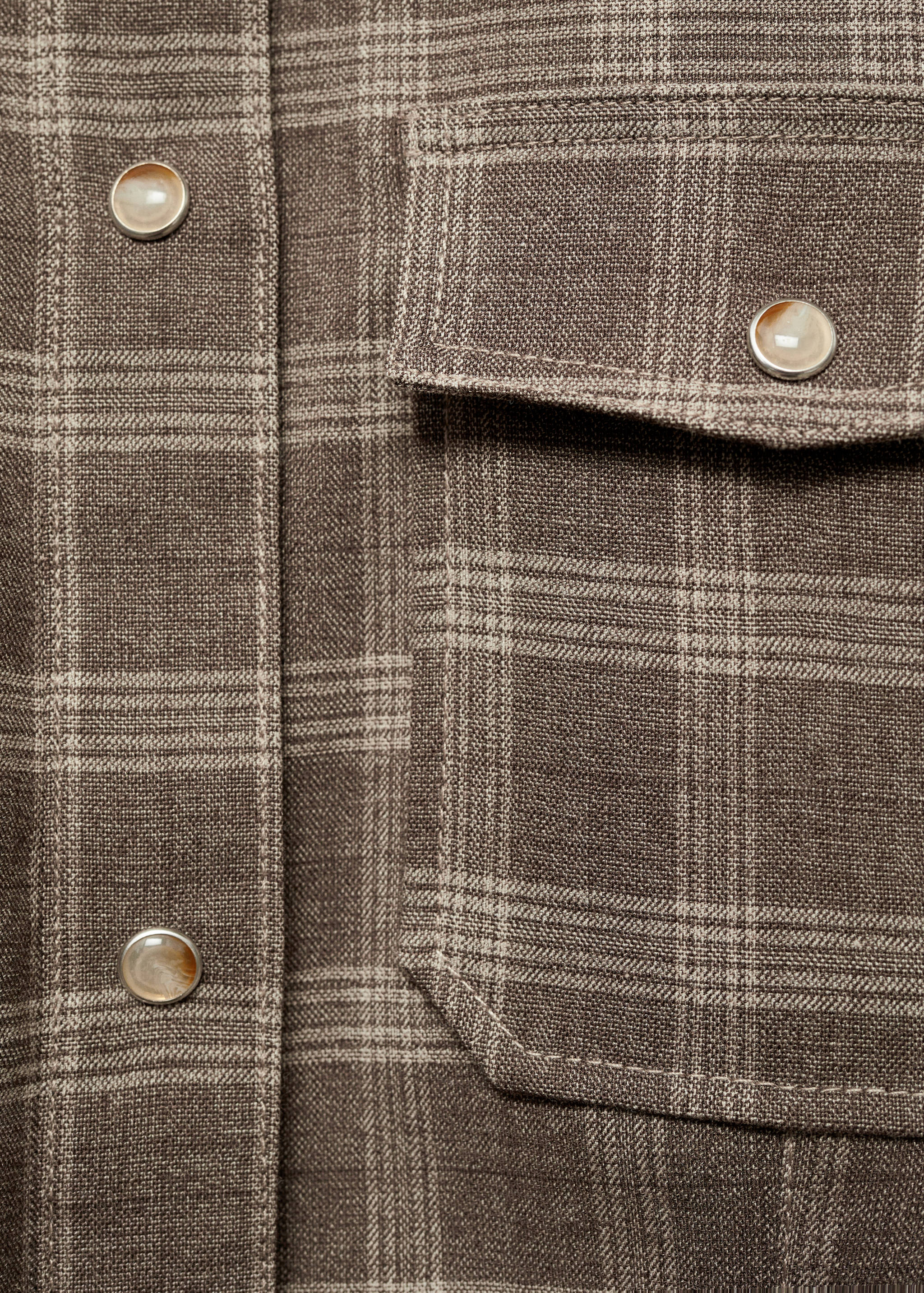 Surchemise carreaux poches - Détail de l'article 0