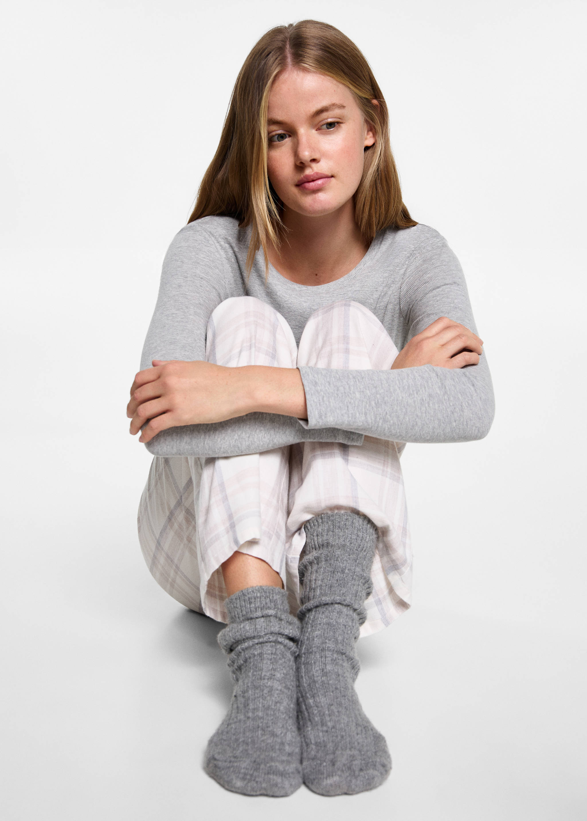 Pyjama coton carreaux - Détail de l'article 2