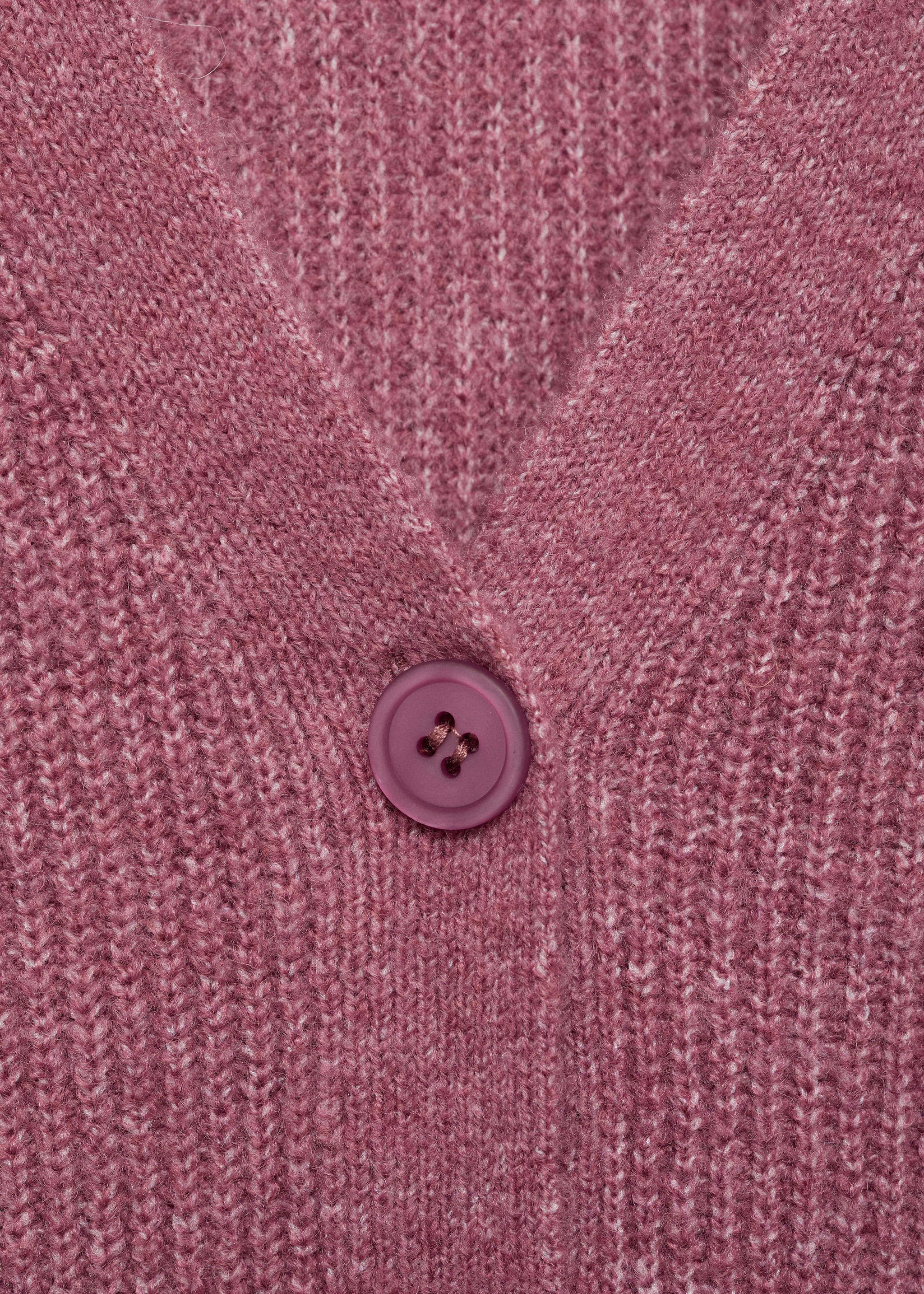 V-neck knitted cardigan - Details of the article 8