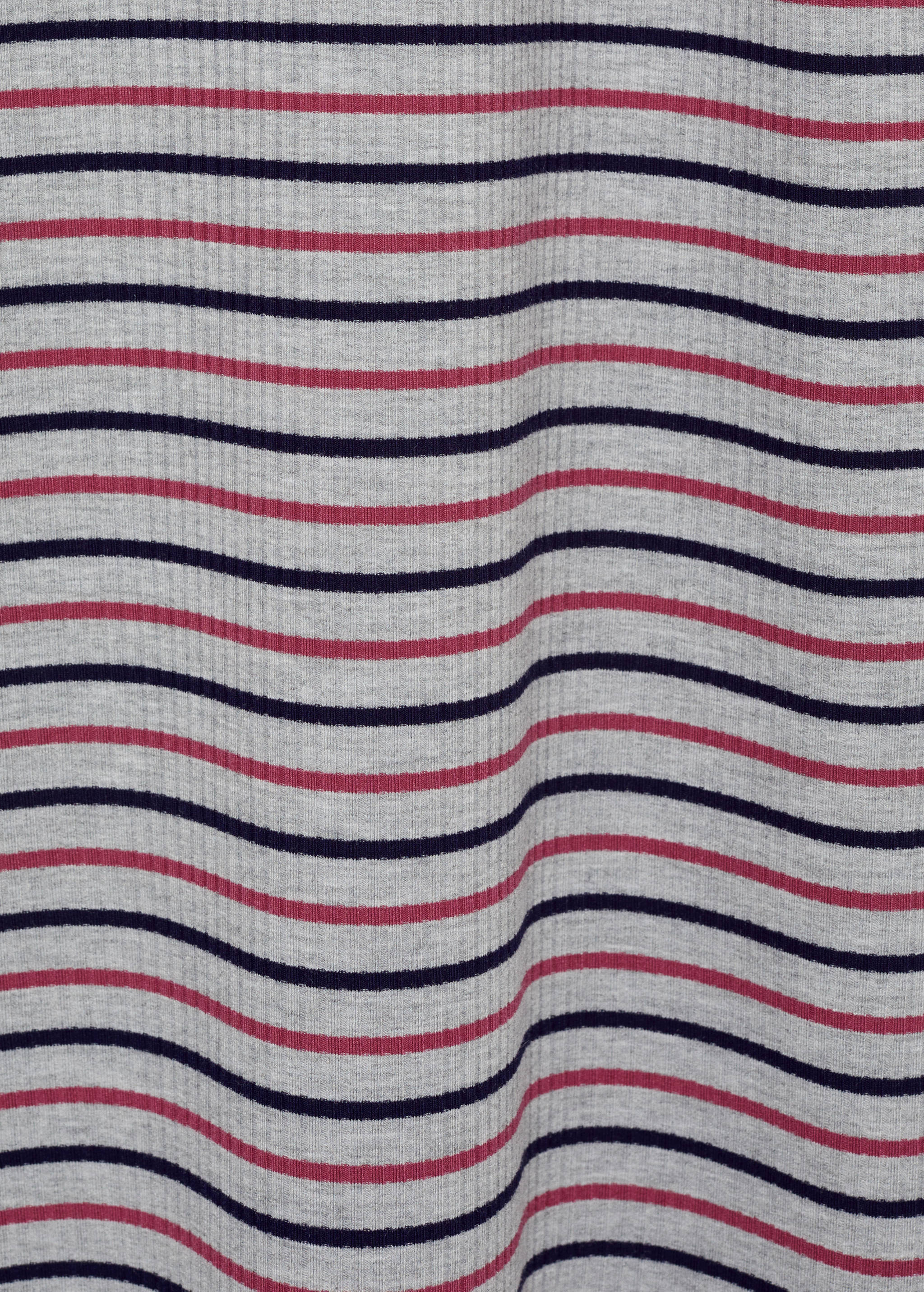 Striped turtleneck dress - Details of the article 0