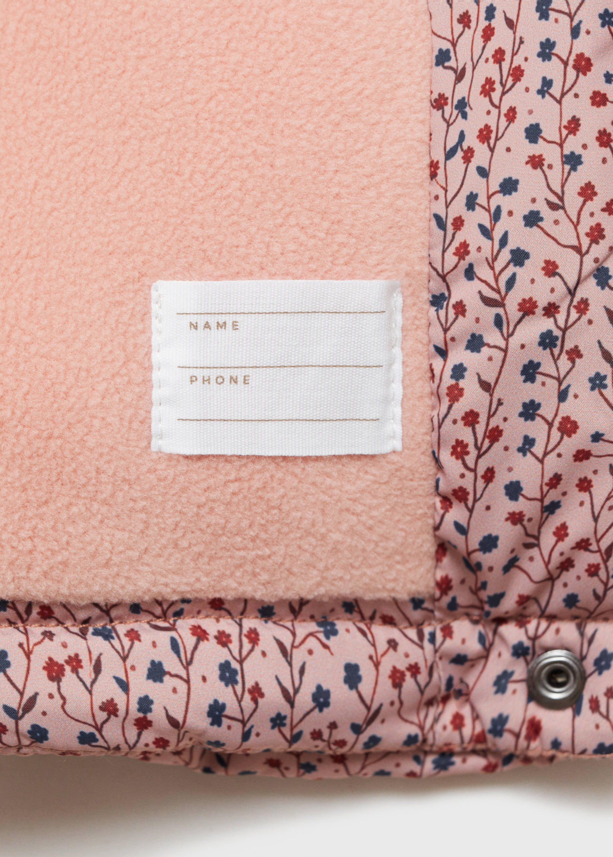 Anorak matelassé à fleurs - Détail de l'article 0