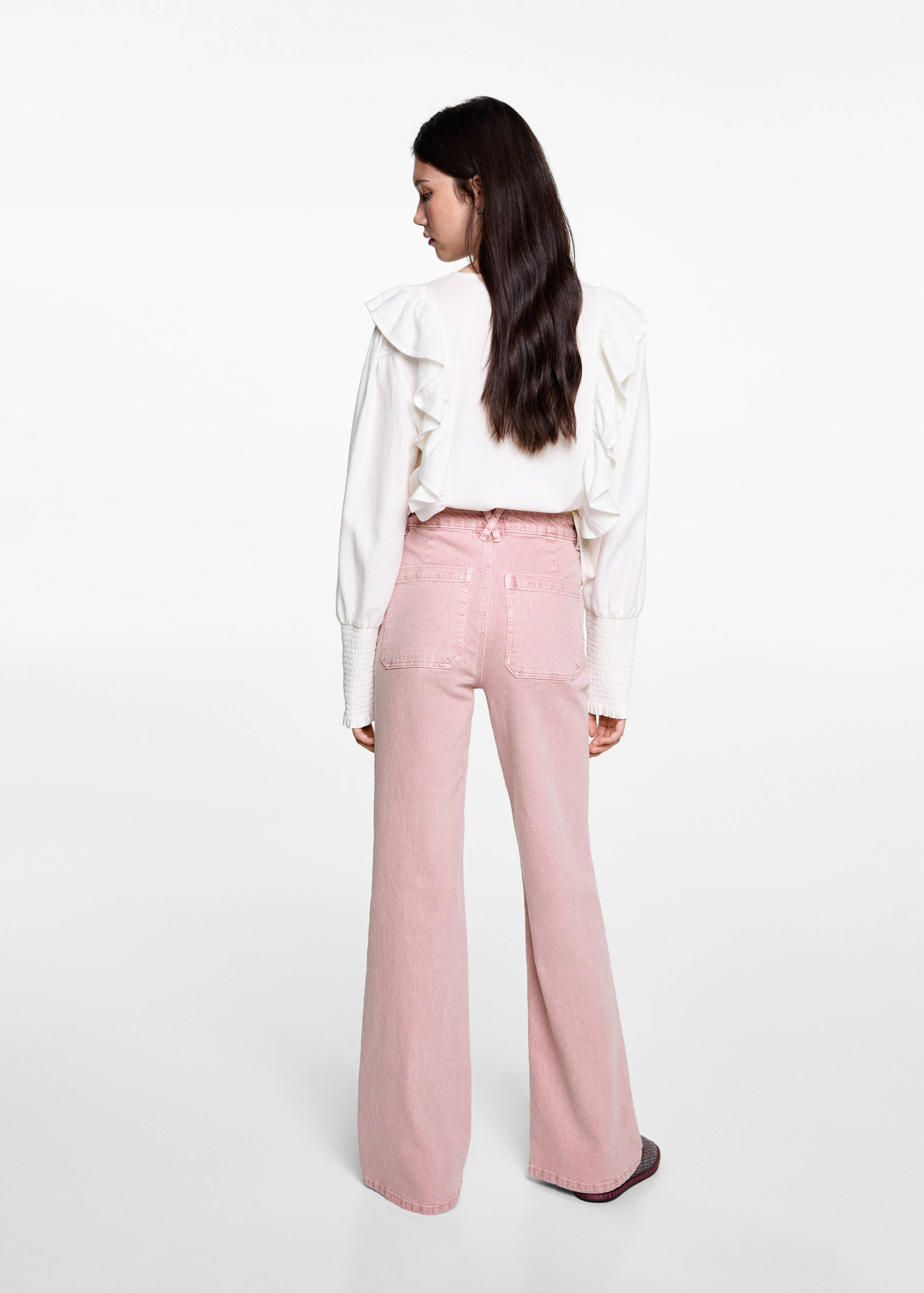 Pantalon droit poches - Verso de l’article