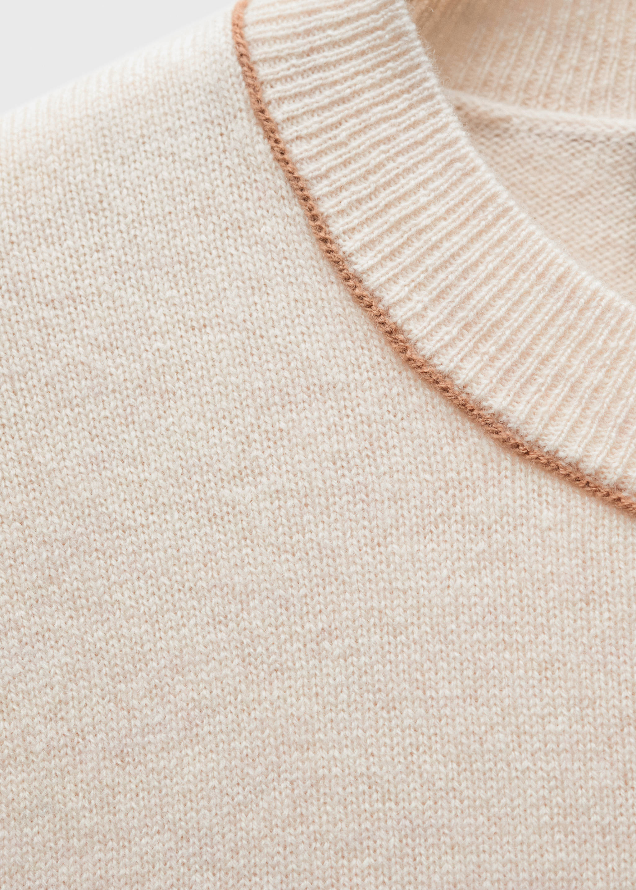 Pull-over laine manches courtes - Détail de l'article 8