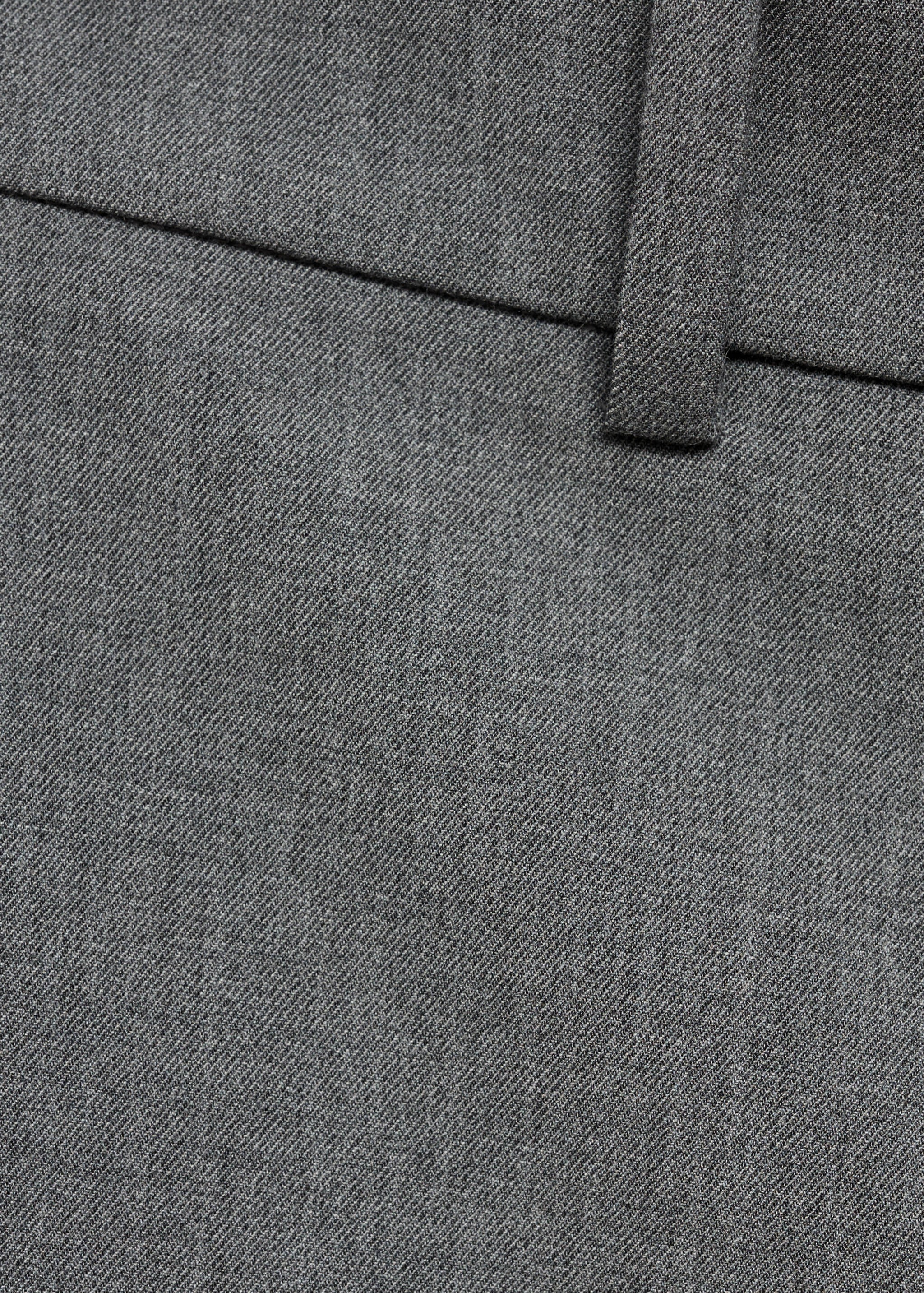 Mid-rise flared trousers - Details of the article 8