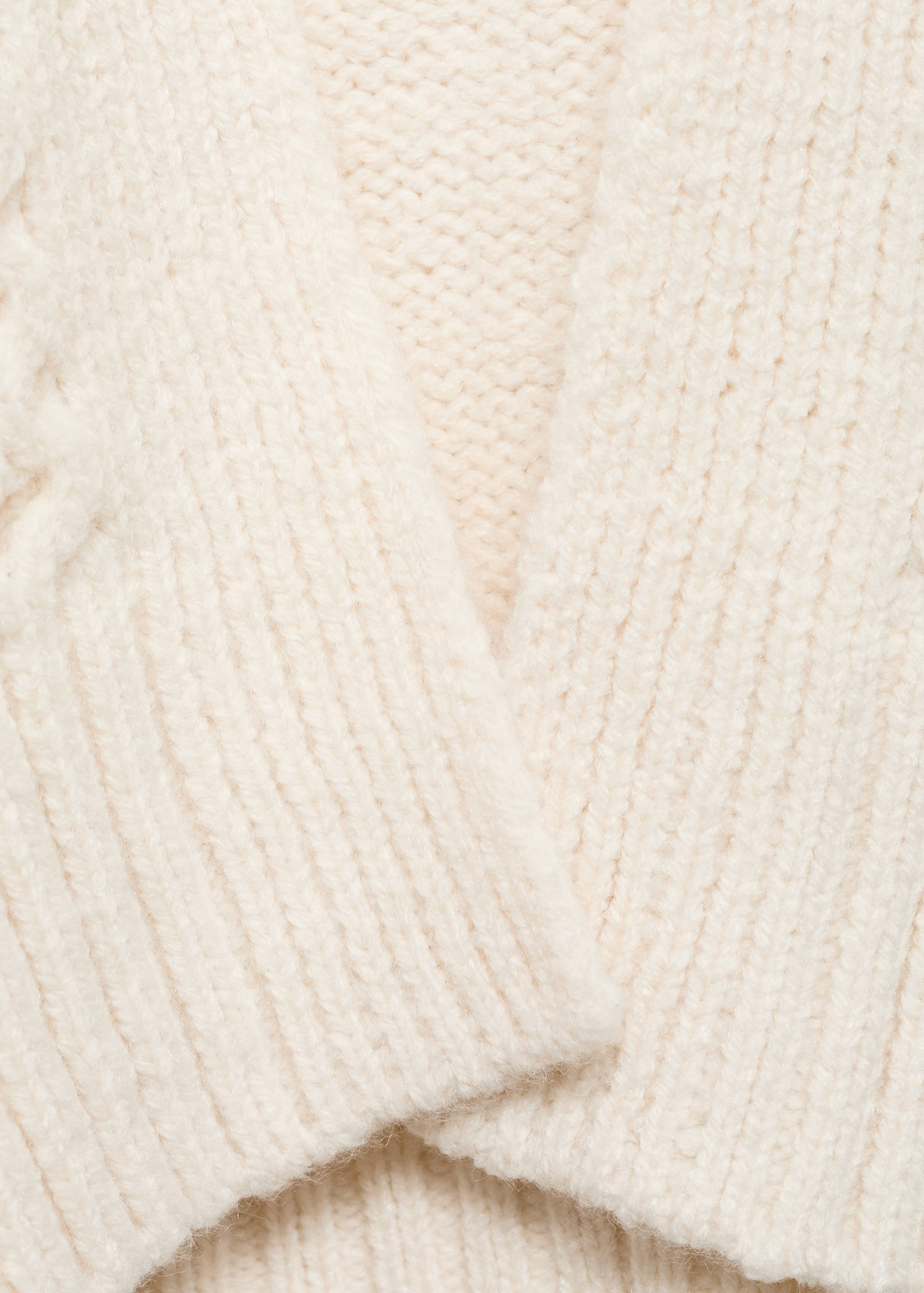 Cardigan maille torsadée franges - Détail de l'article 8
