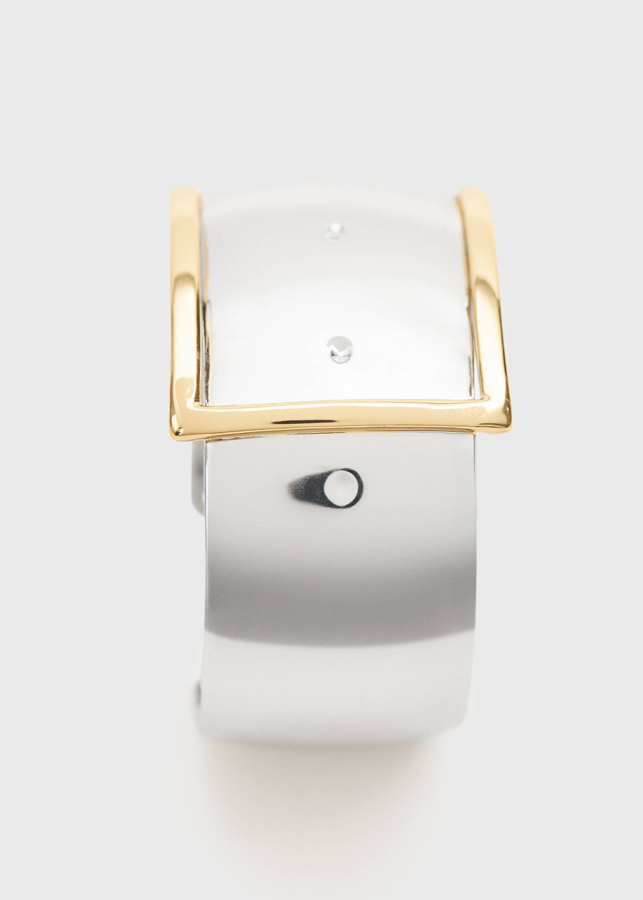 Buckle-design bracelet - Medium plane