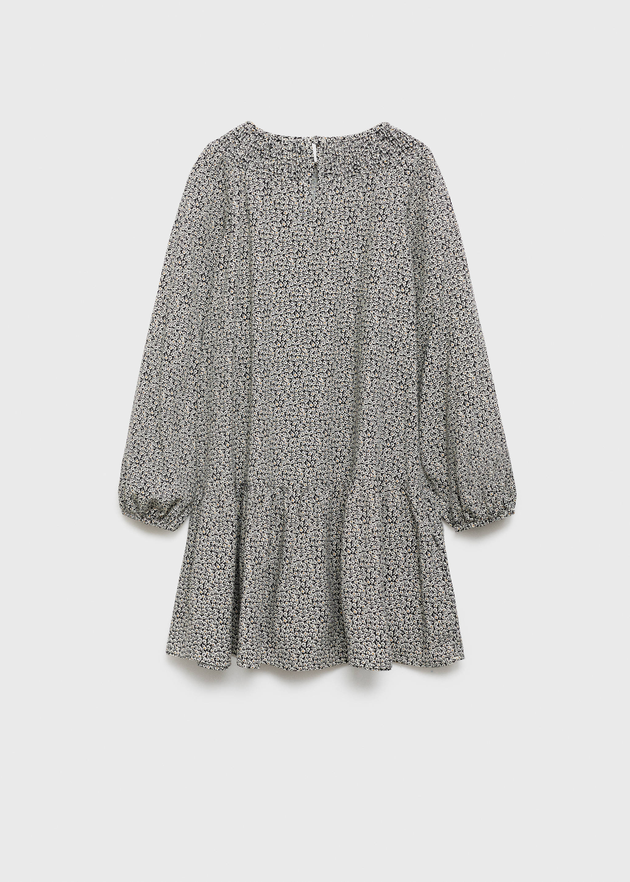 Floral print dress - Reverse of the article