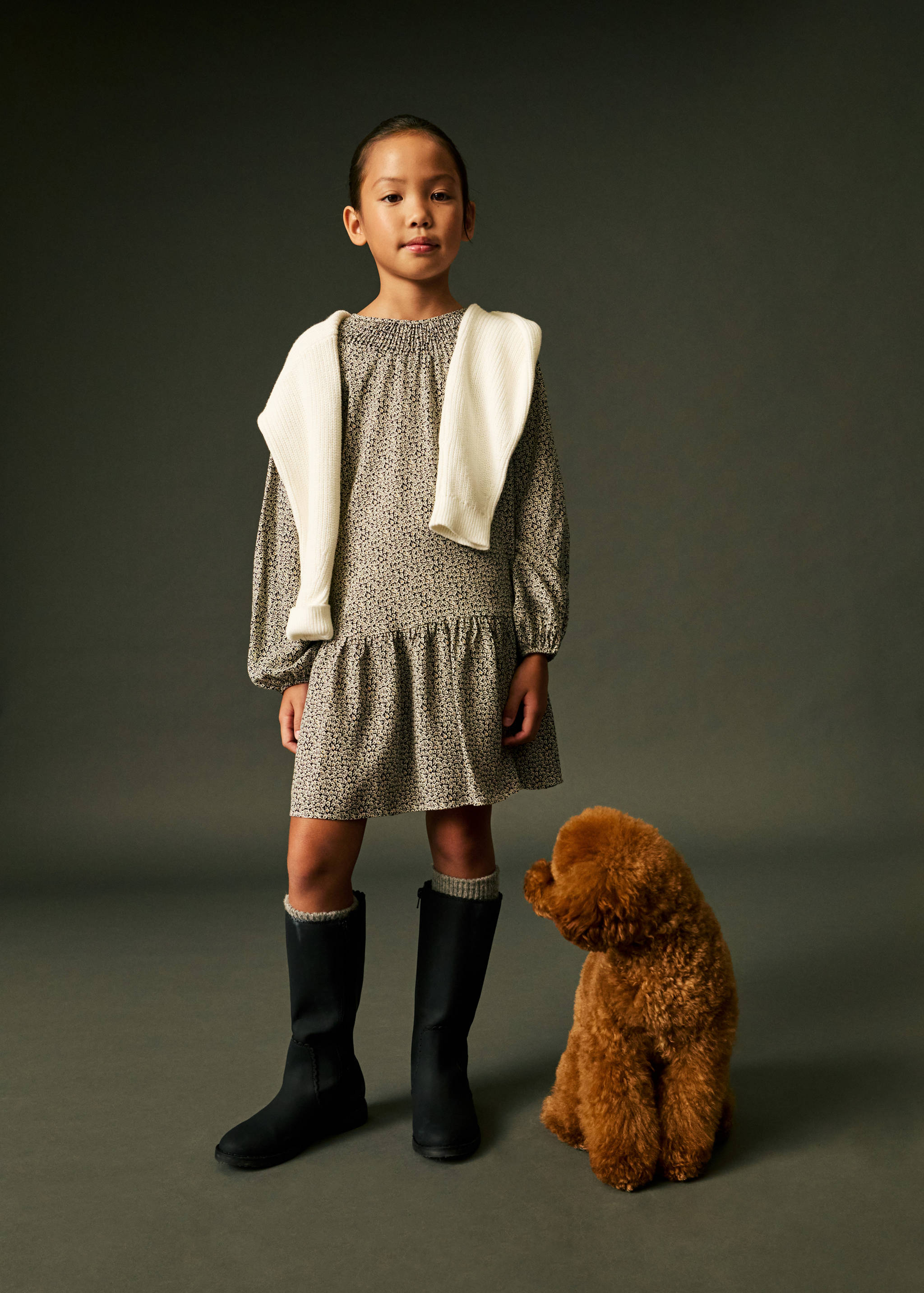 Floral print dress - Details of the article 5