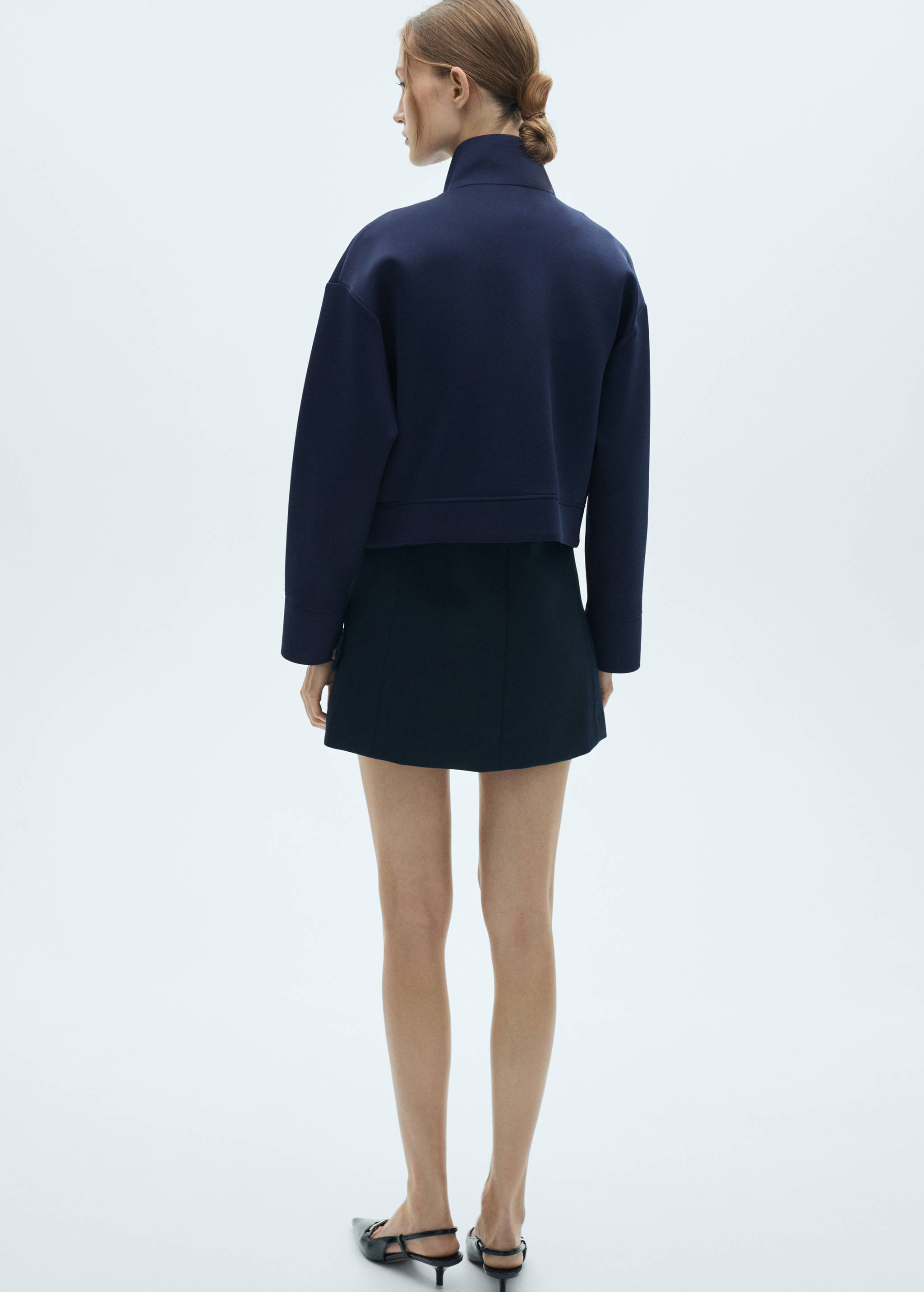 Veste bomber crop - Verso de l’article