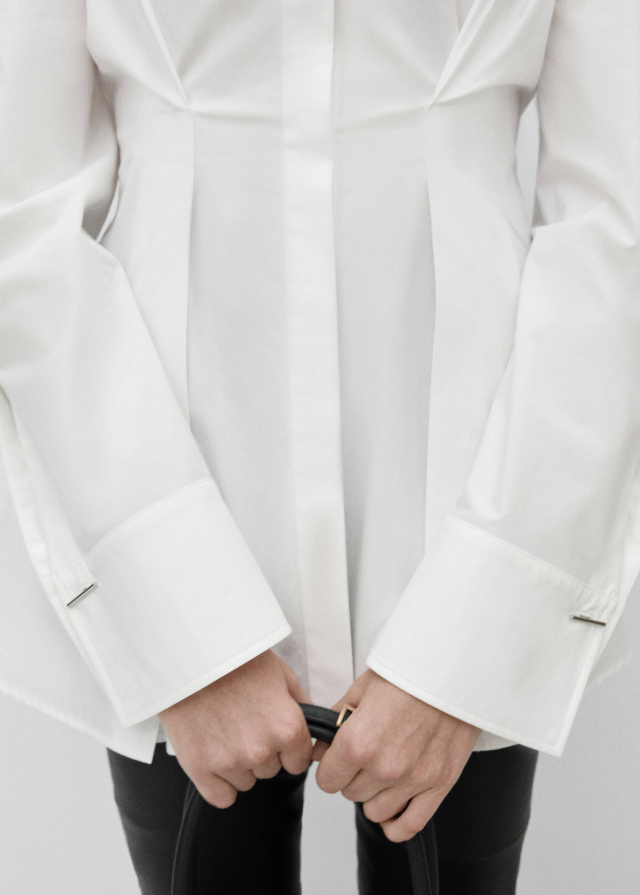 Camisa 100% algodón pliegues - Detalle del artículo 6