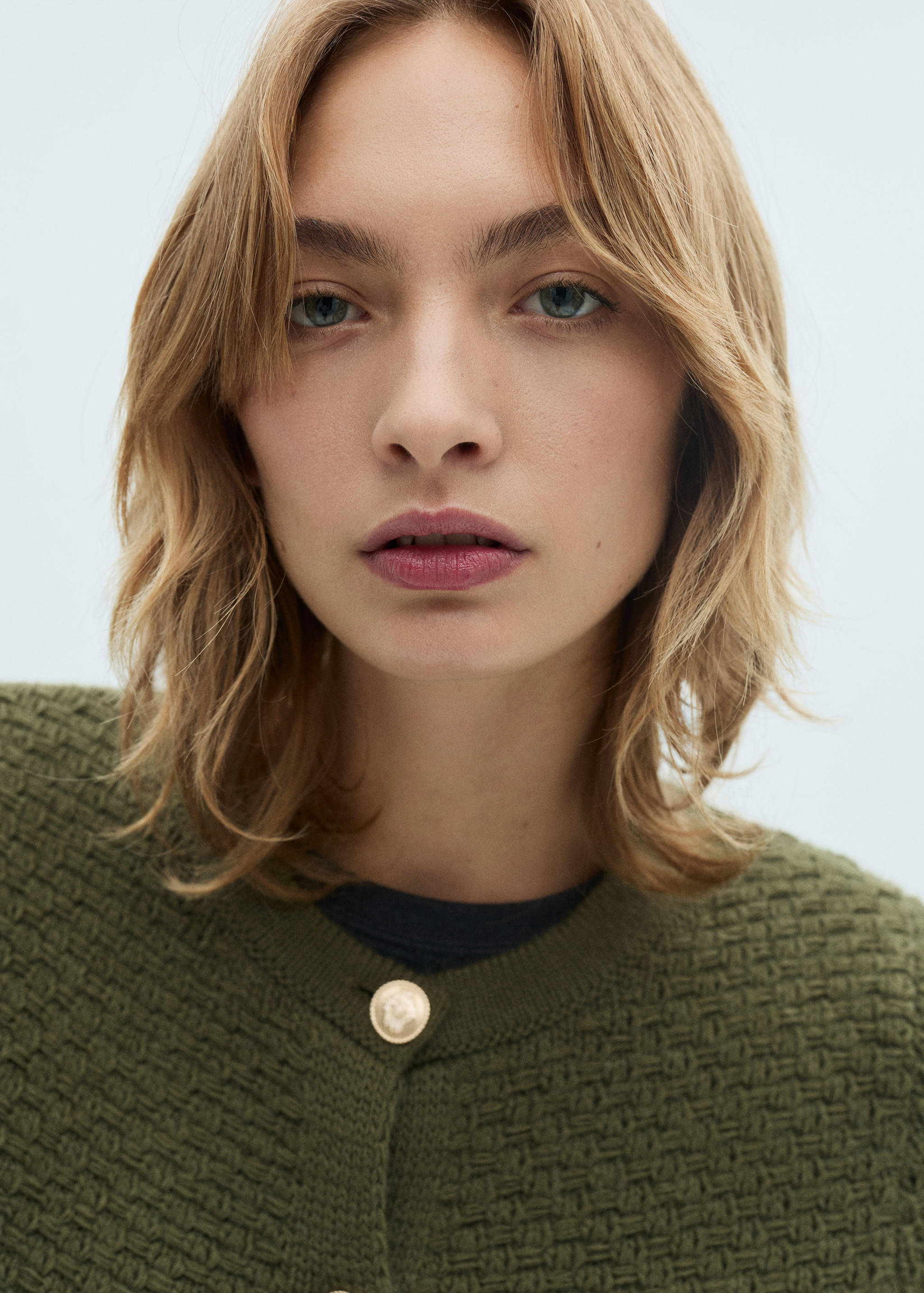 Button knit cardigan - Details of the article 1