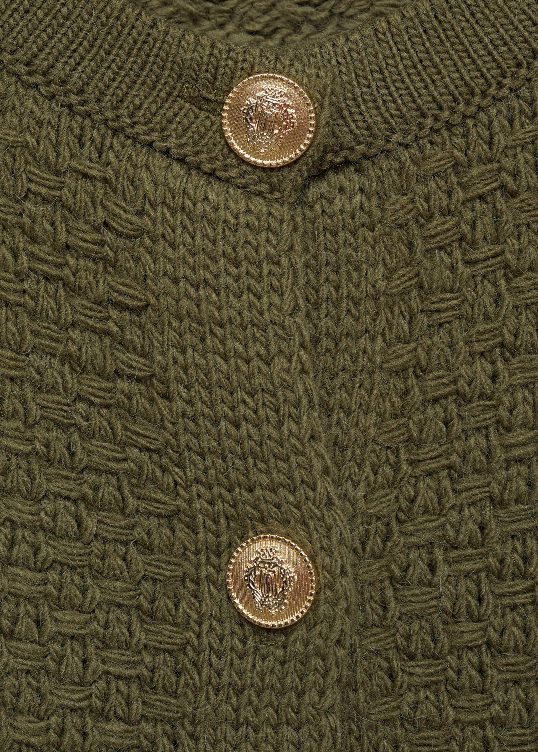 Button knit cardigan - Details of the article 8