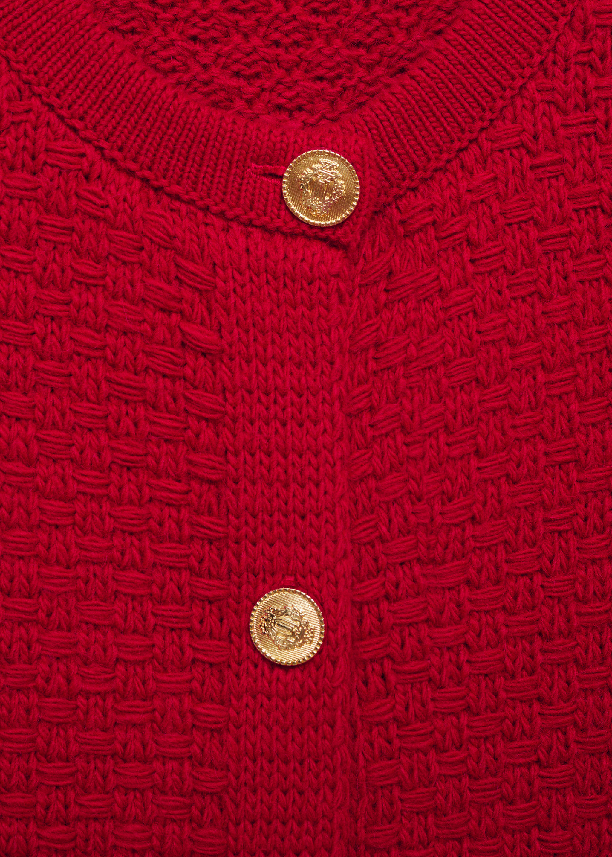 Button knit cardigan - Details of the article 8