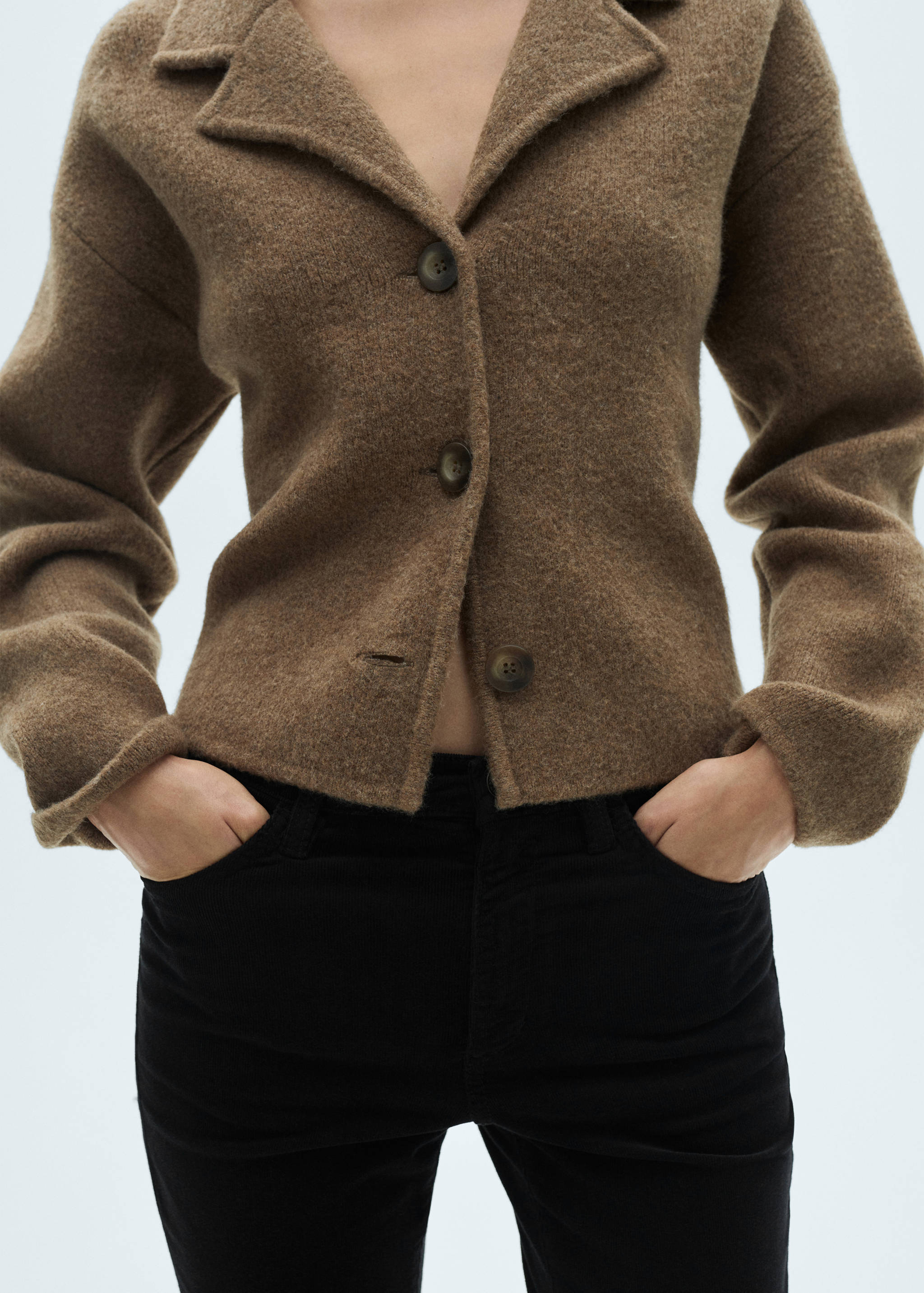 Sienna flared cropped corduroy jeans - Details of the article 6