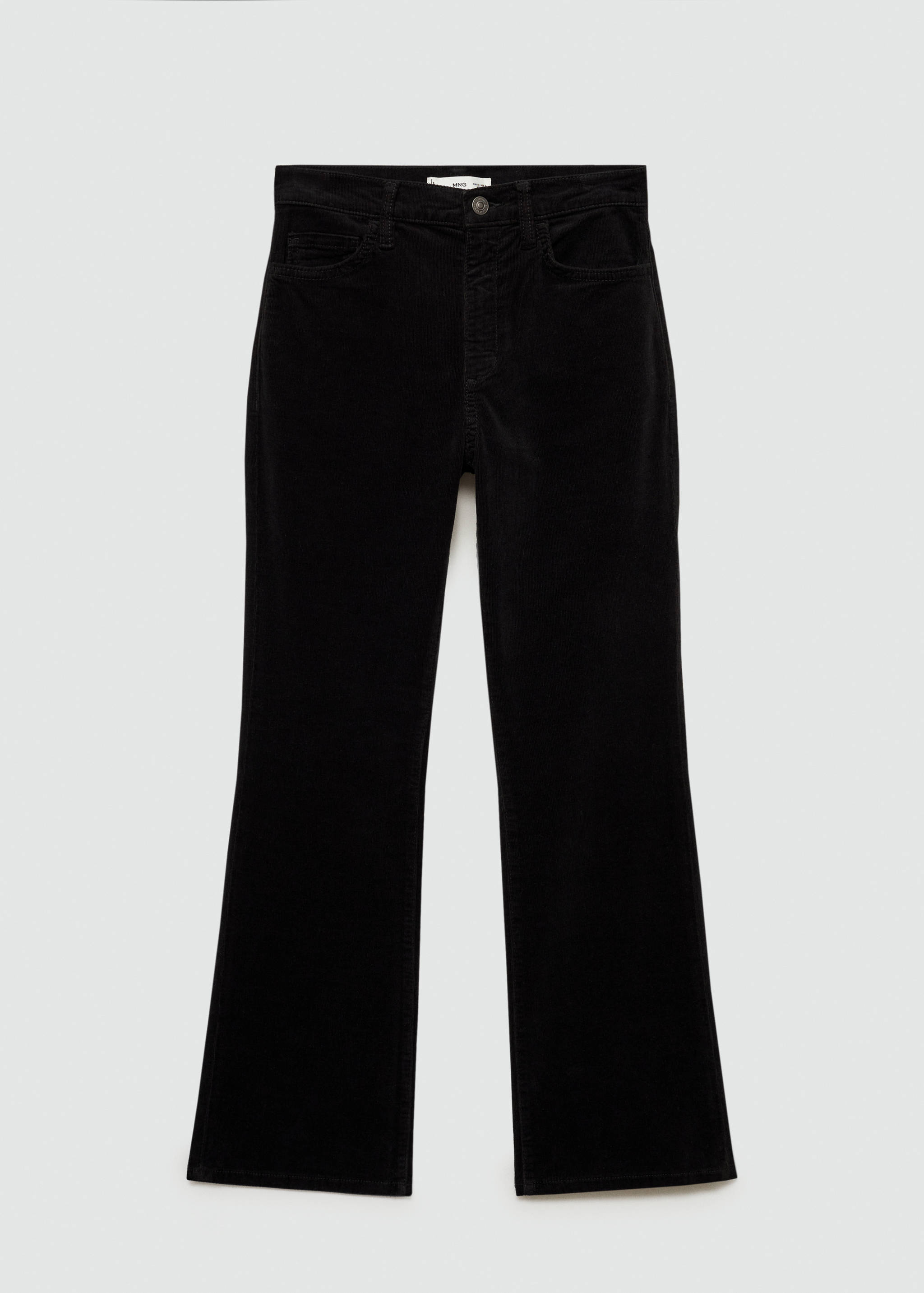 Sienna flared cropped corduroy jeans - Article without model