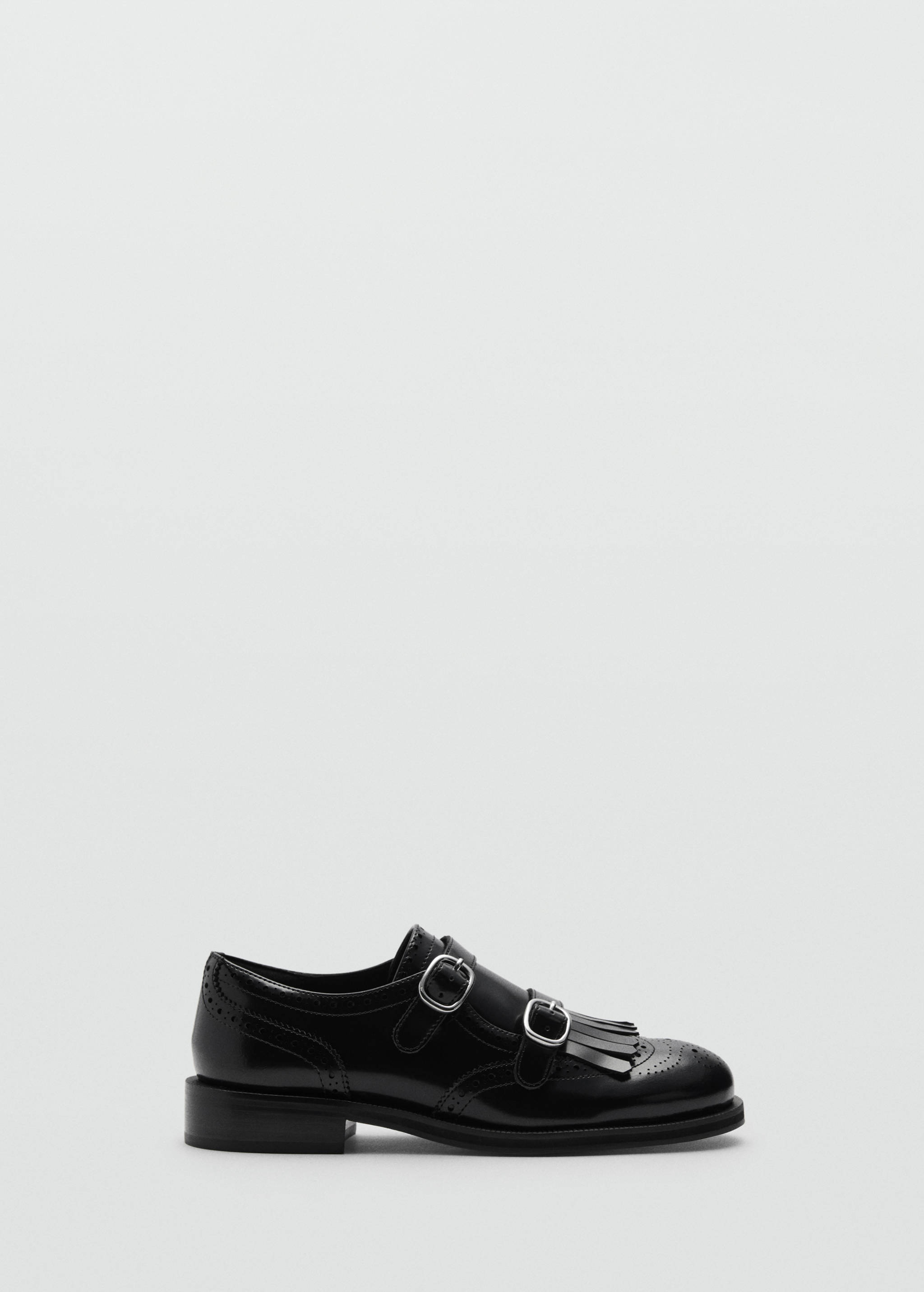 Mocassins cuir détail métallique - Article sans modèle