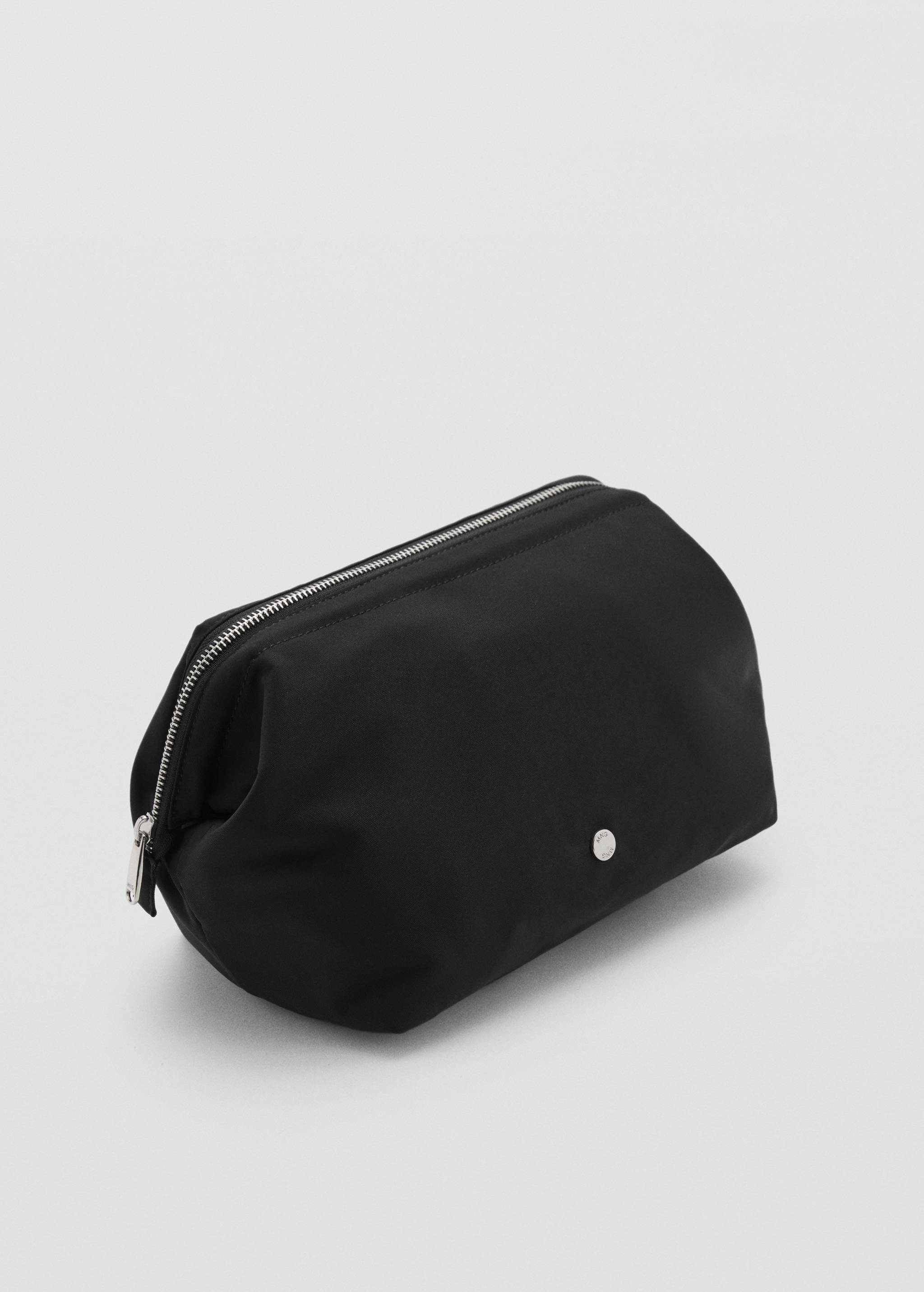 Zipped nylon cosmetics bag - Medium plane