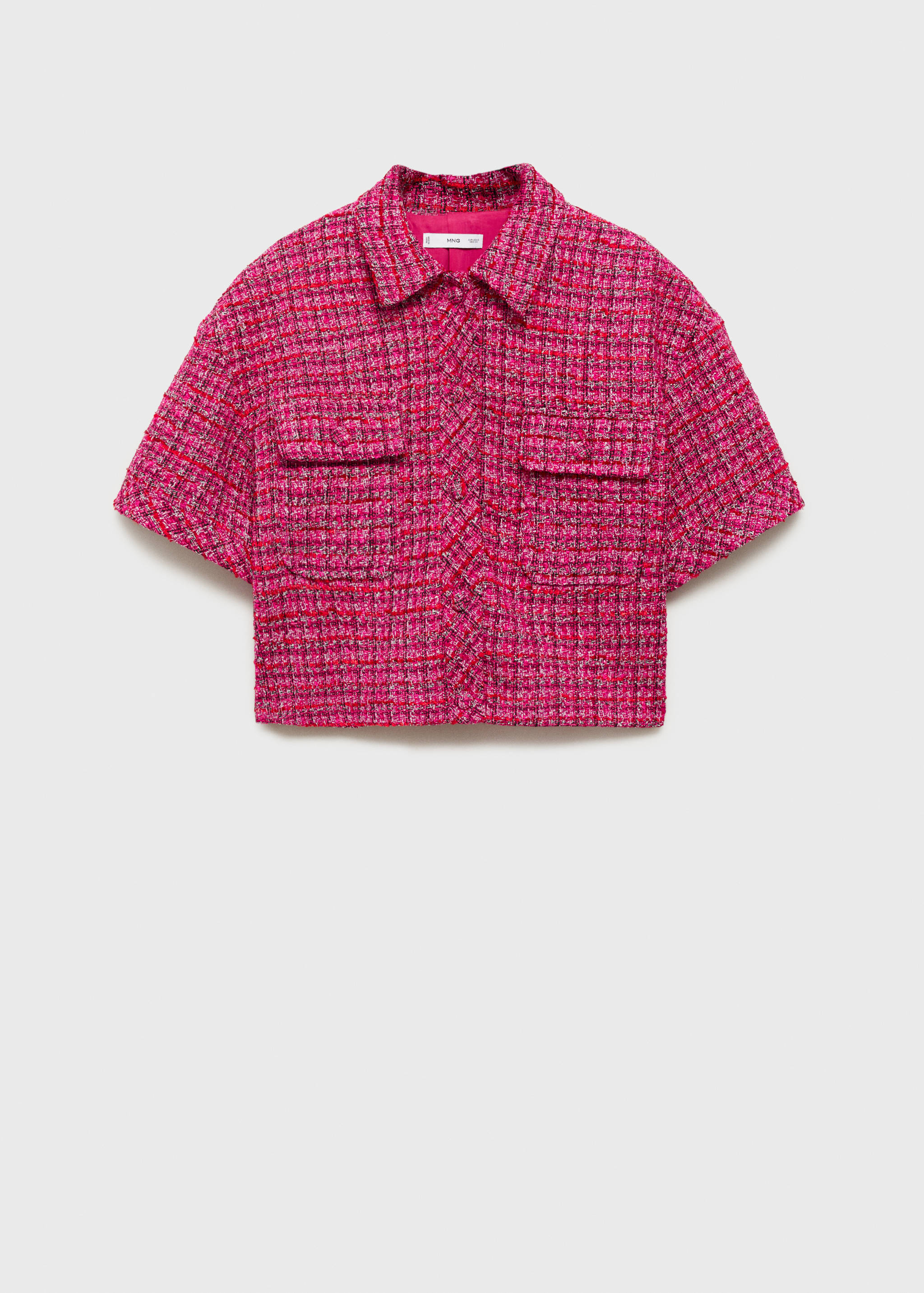 Chaqueta tweed manga corta - Artículo sin modelo