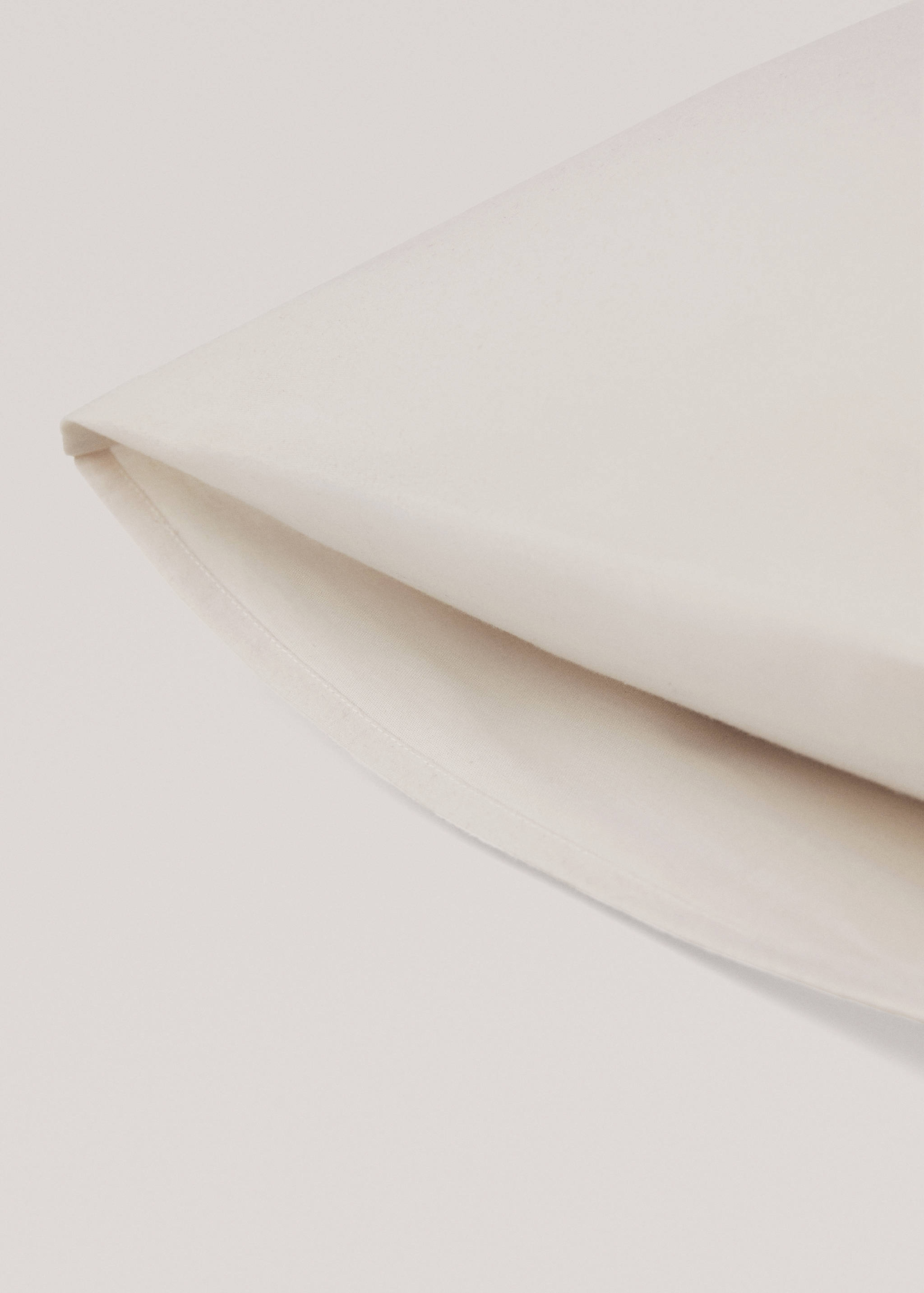 Plain flannel pillowcase 50x75cm - Details of the article 3