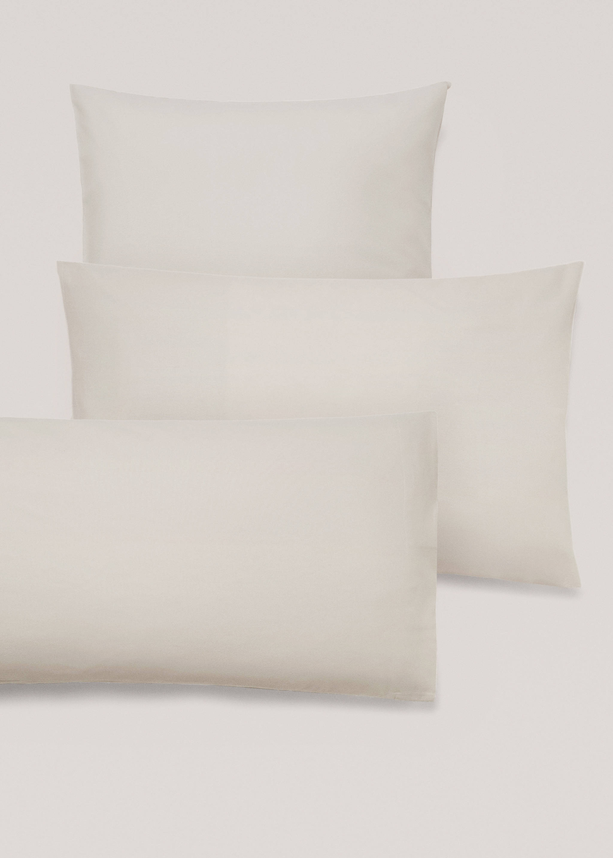 Plain flannel pillowcase 50x75cm - Details of the article 4