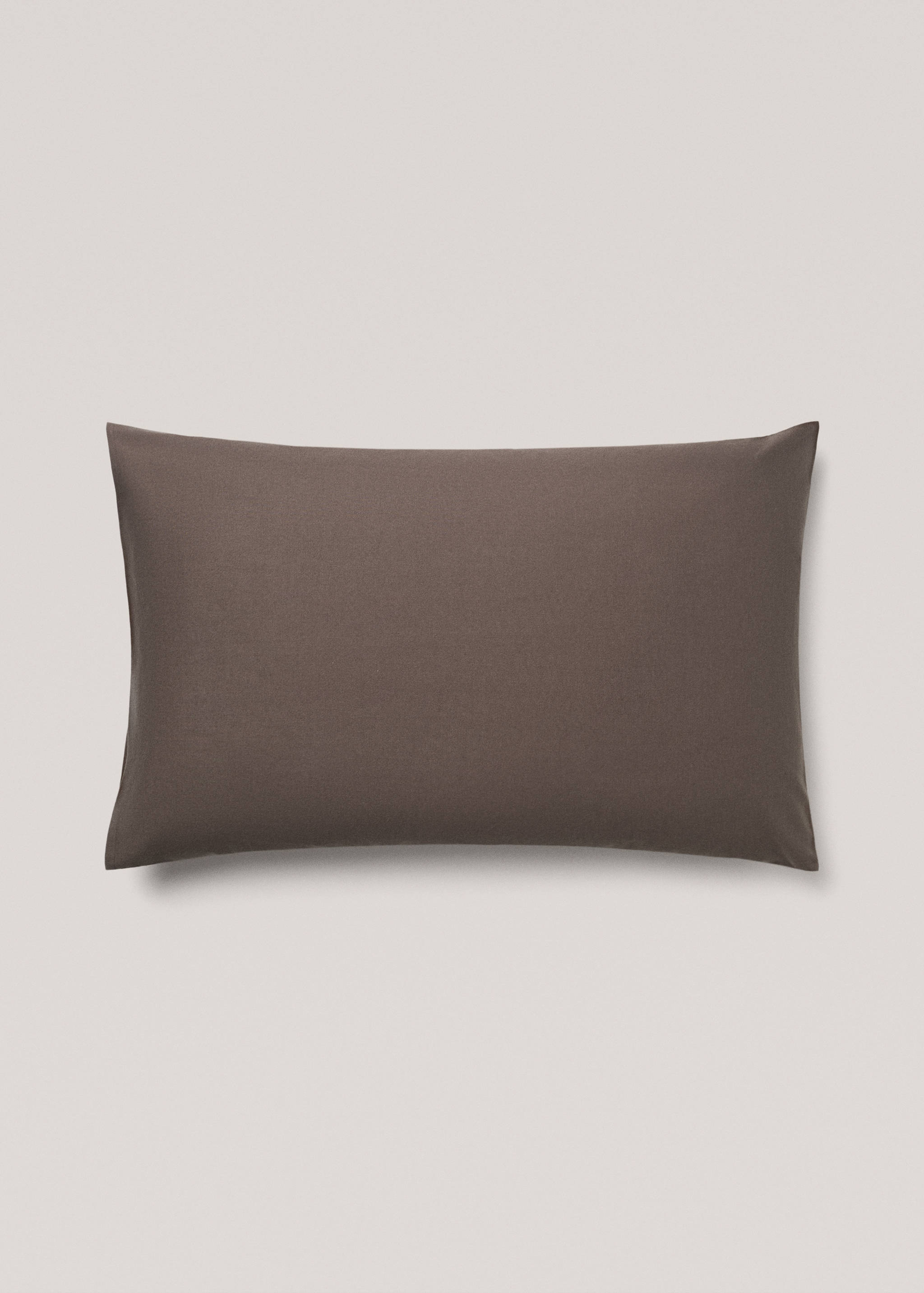 Plain flannel pillowcase 50x75cm - Article without model