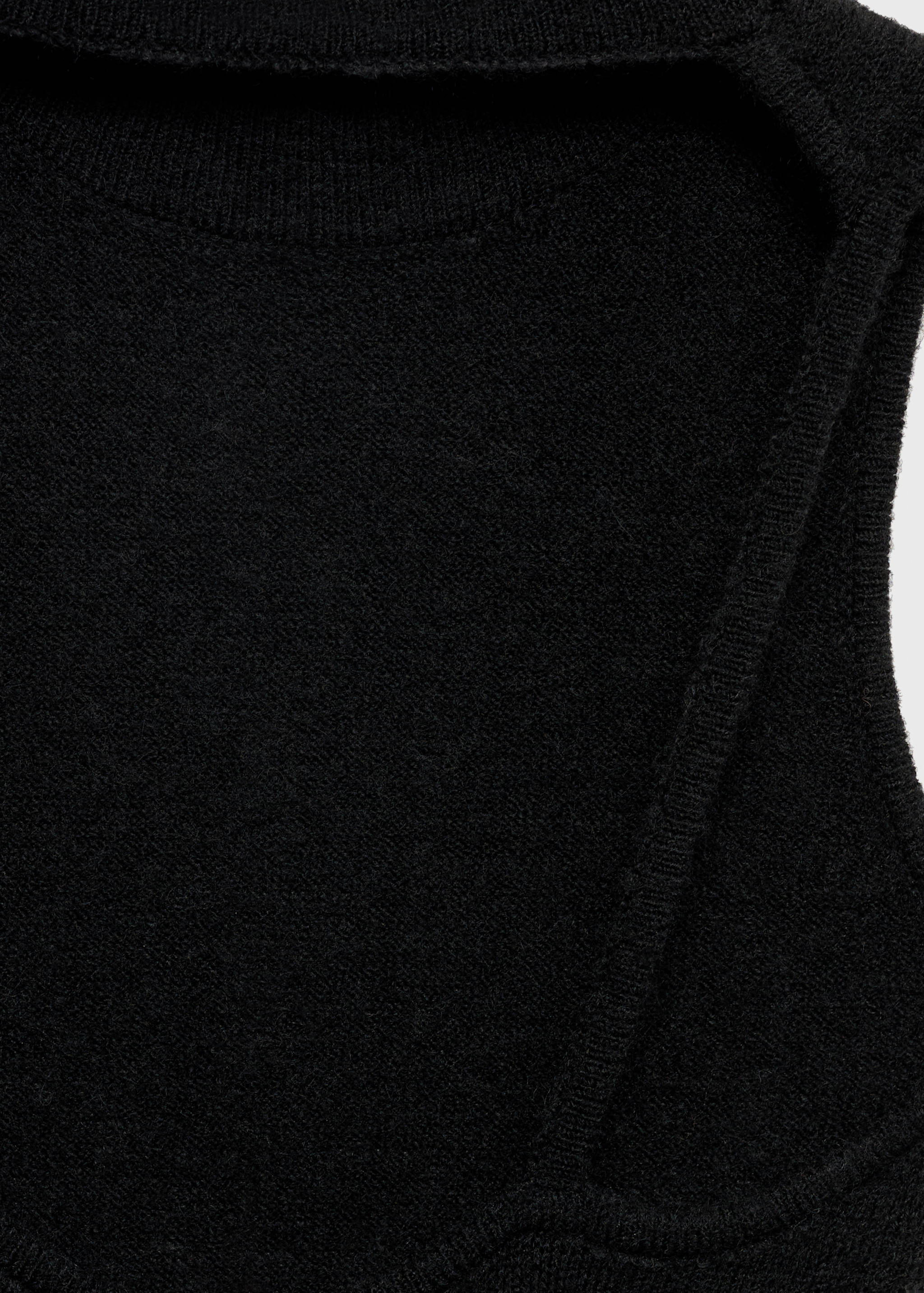 Open-back knitted dress - Details of the article 8