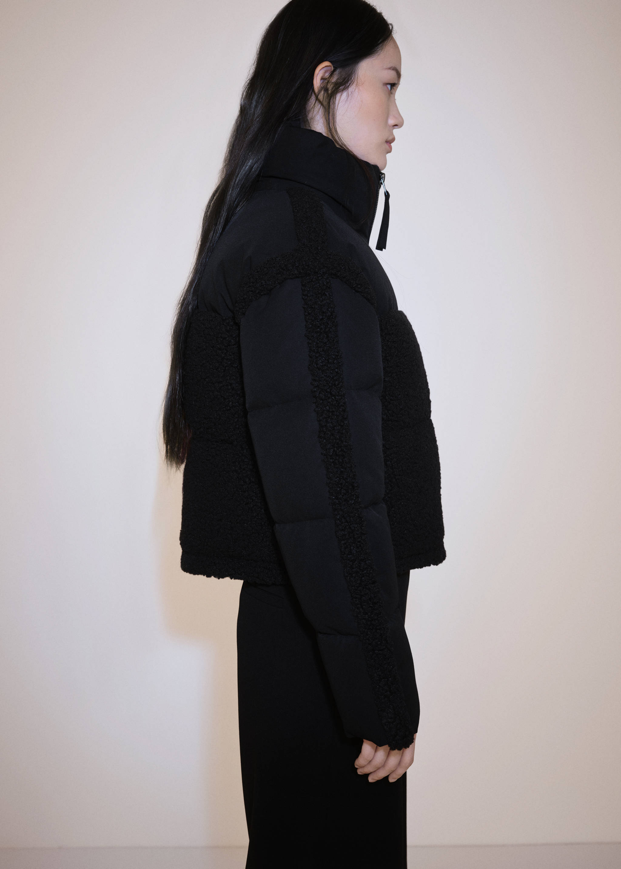 Ανοράκ καπιτονέ μπουκλέ τμήματα - Μεσαίο πλάνο