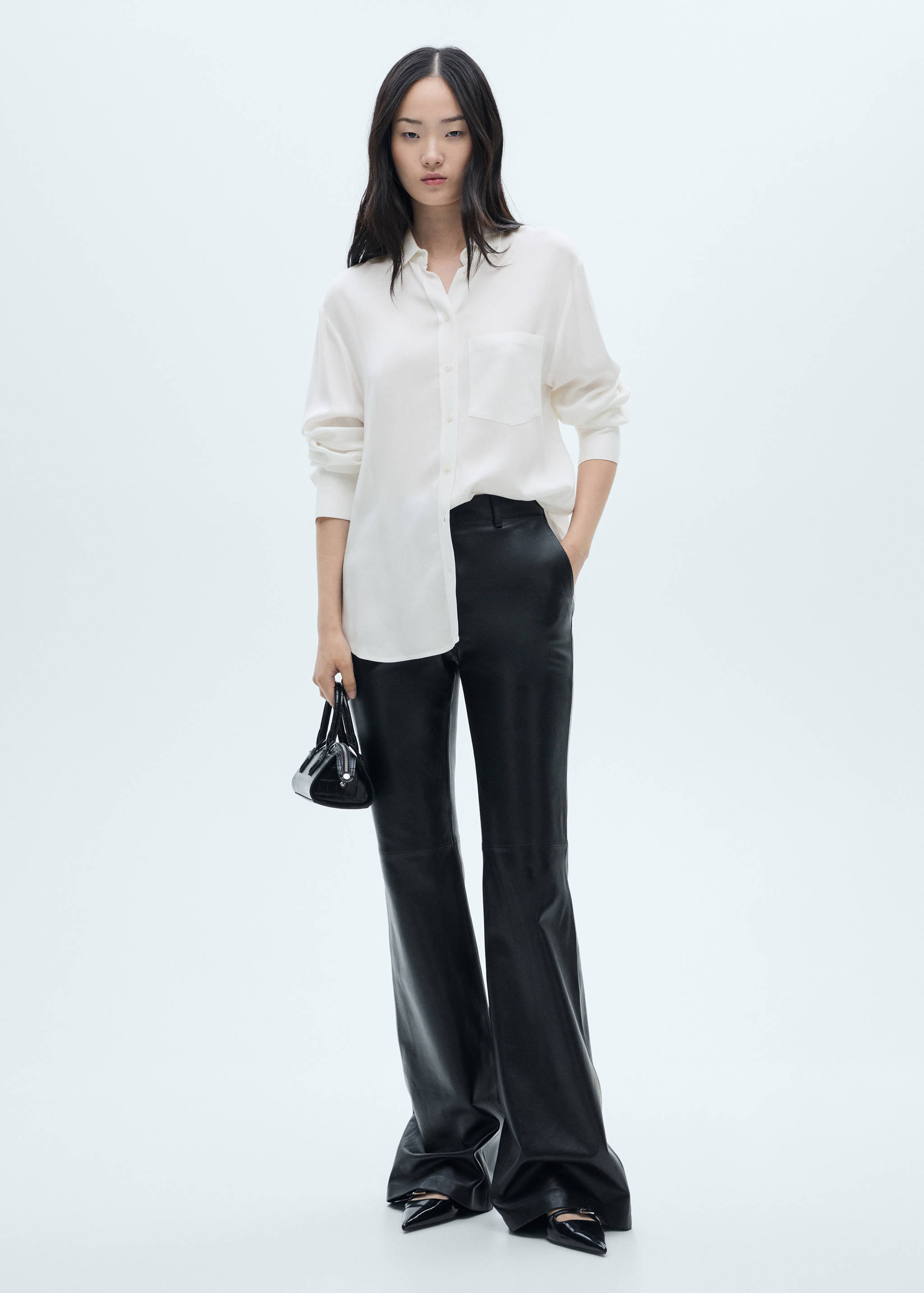 Camisa fluida botones - Plano general