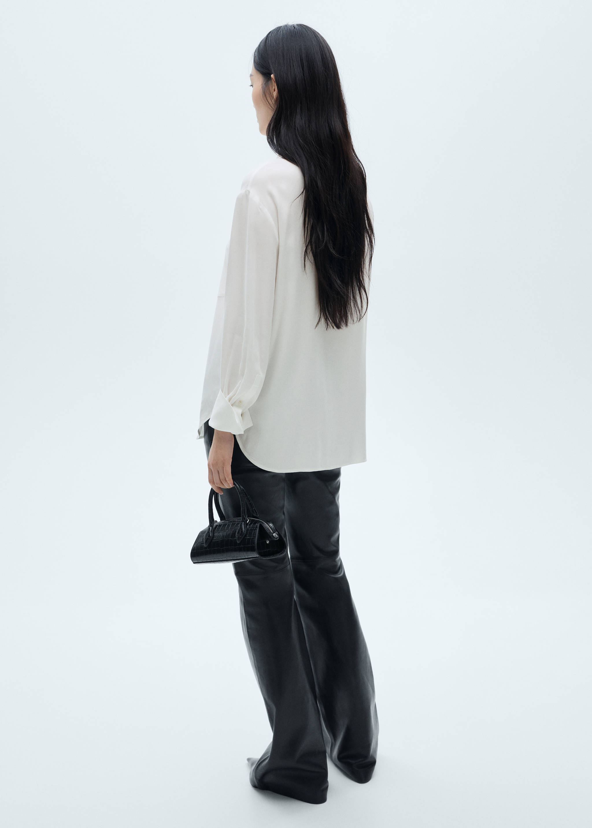 Camisa fluida botones - Reverso del artículo