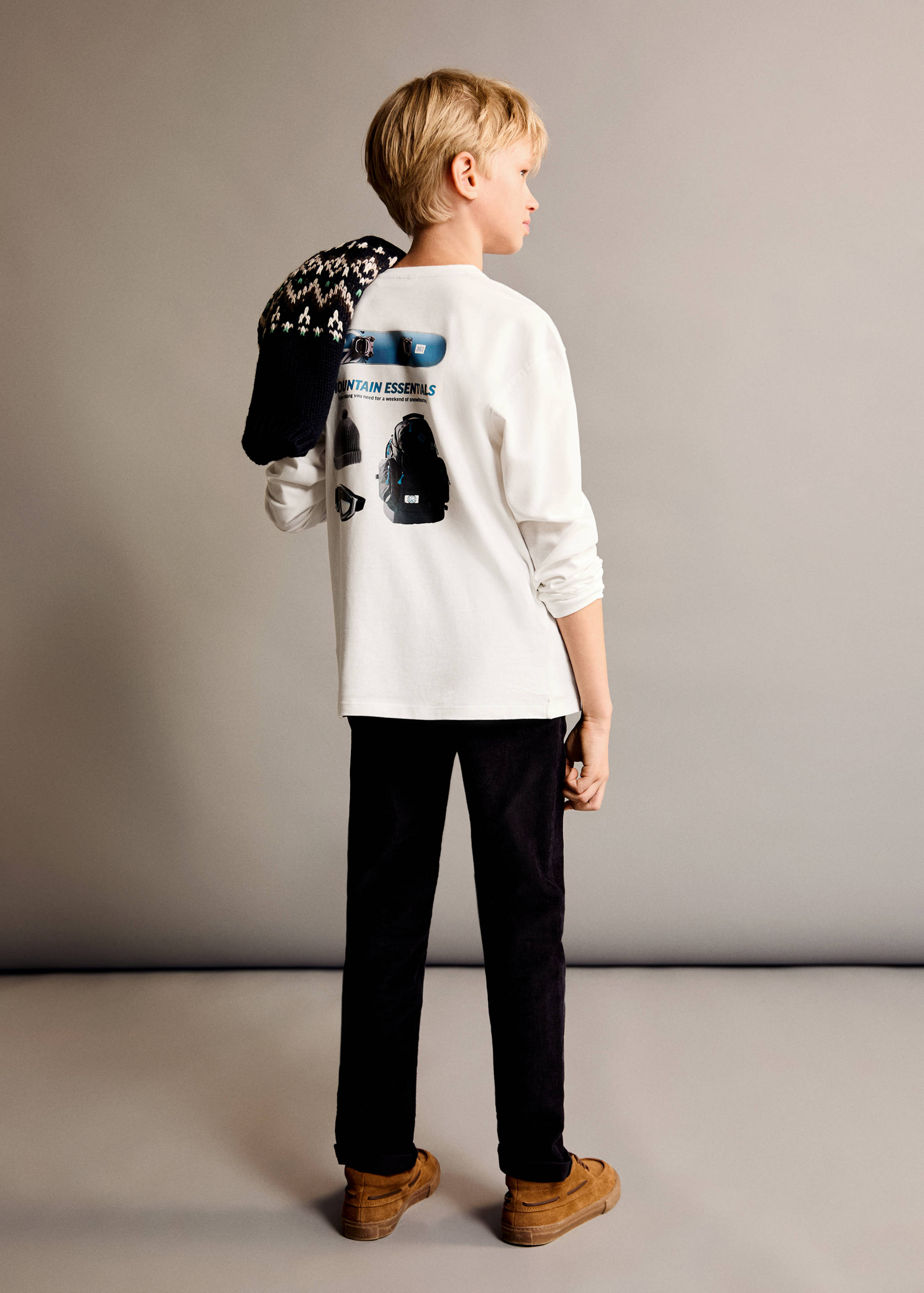 Samarreta barreja cotó estampada - Detall de l'article 2