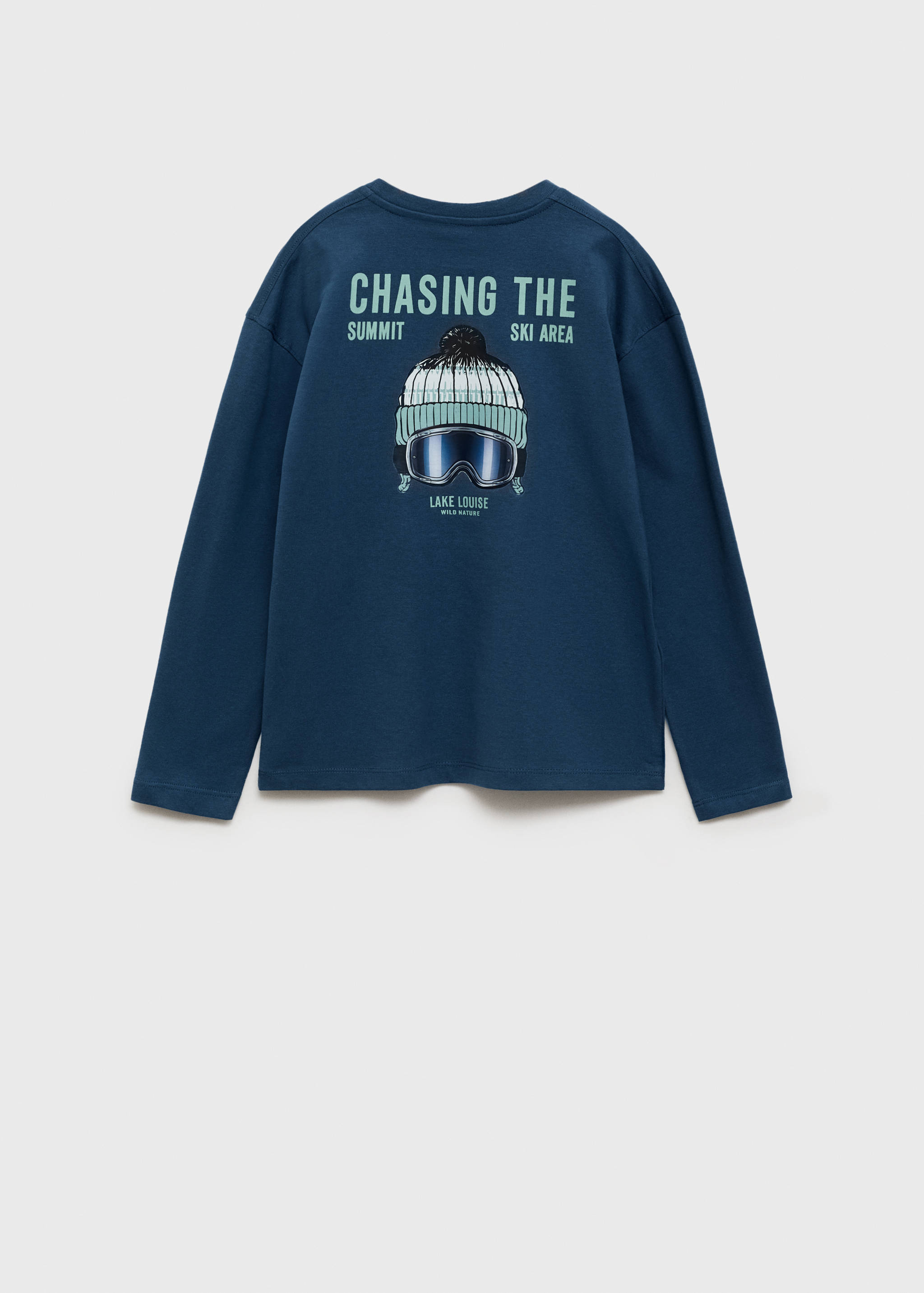 Printed long sleeve t-shirt - Reverse of the article