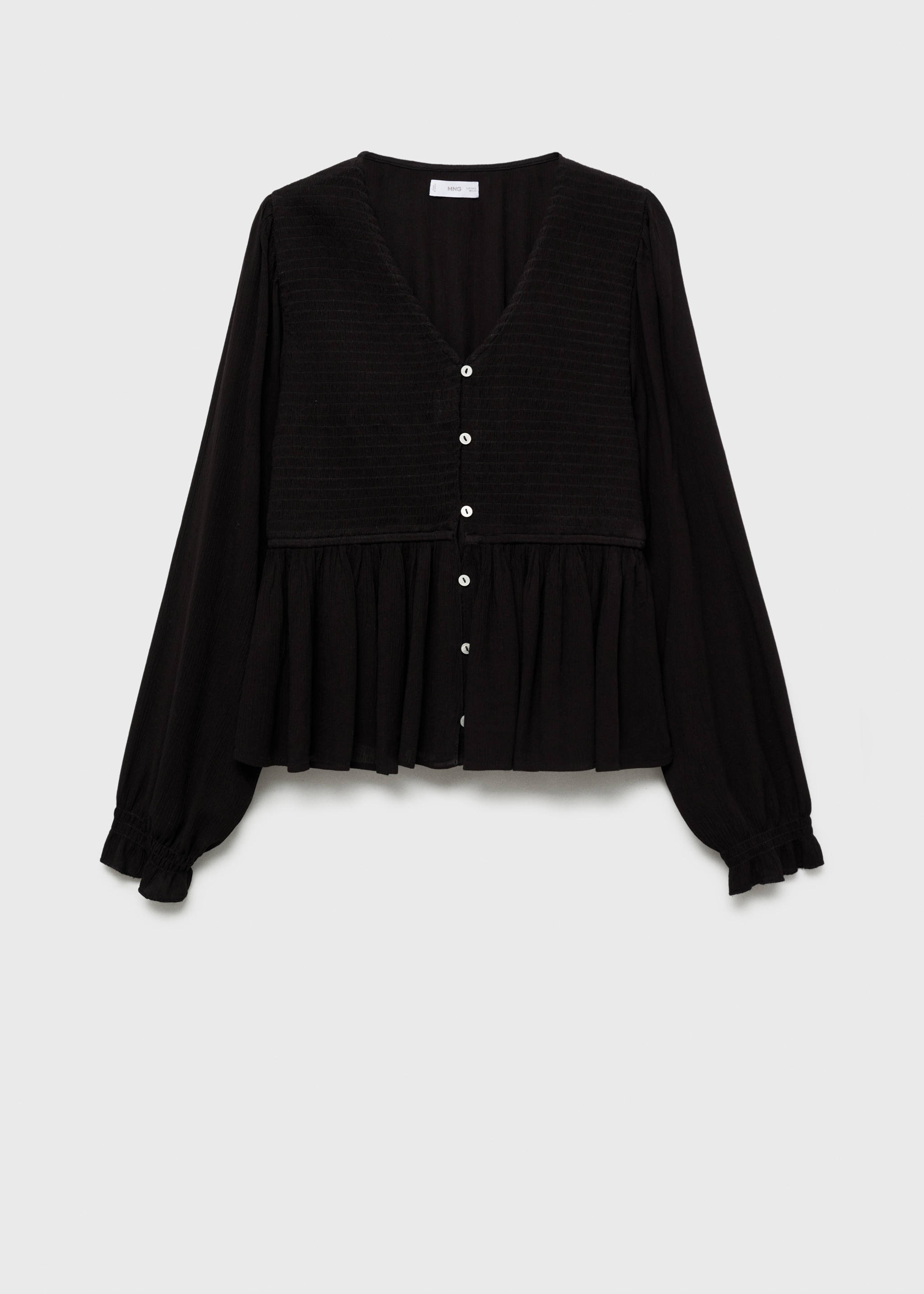 Ruched flowing blouse - Article without model