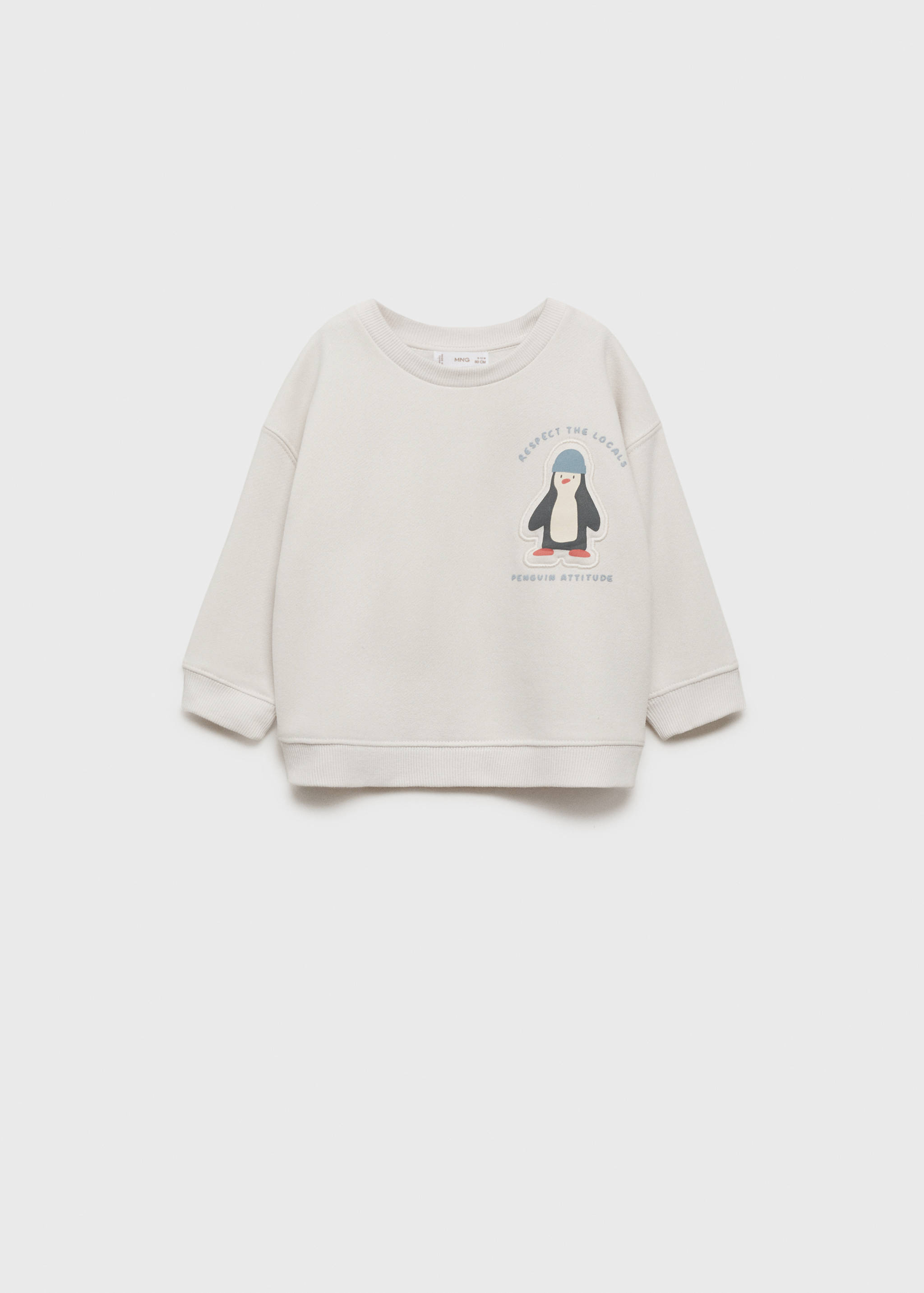 Printed picture sweatshirt - Article without model