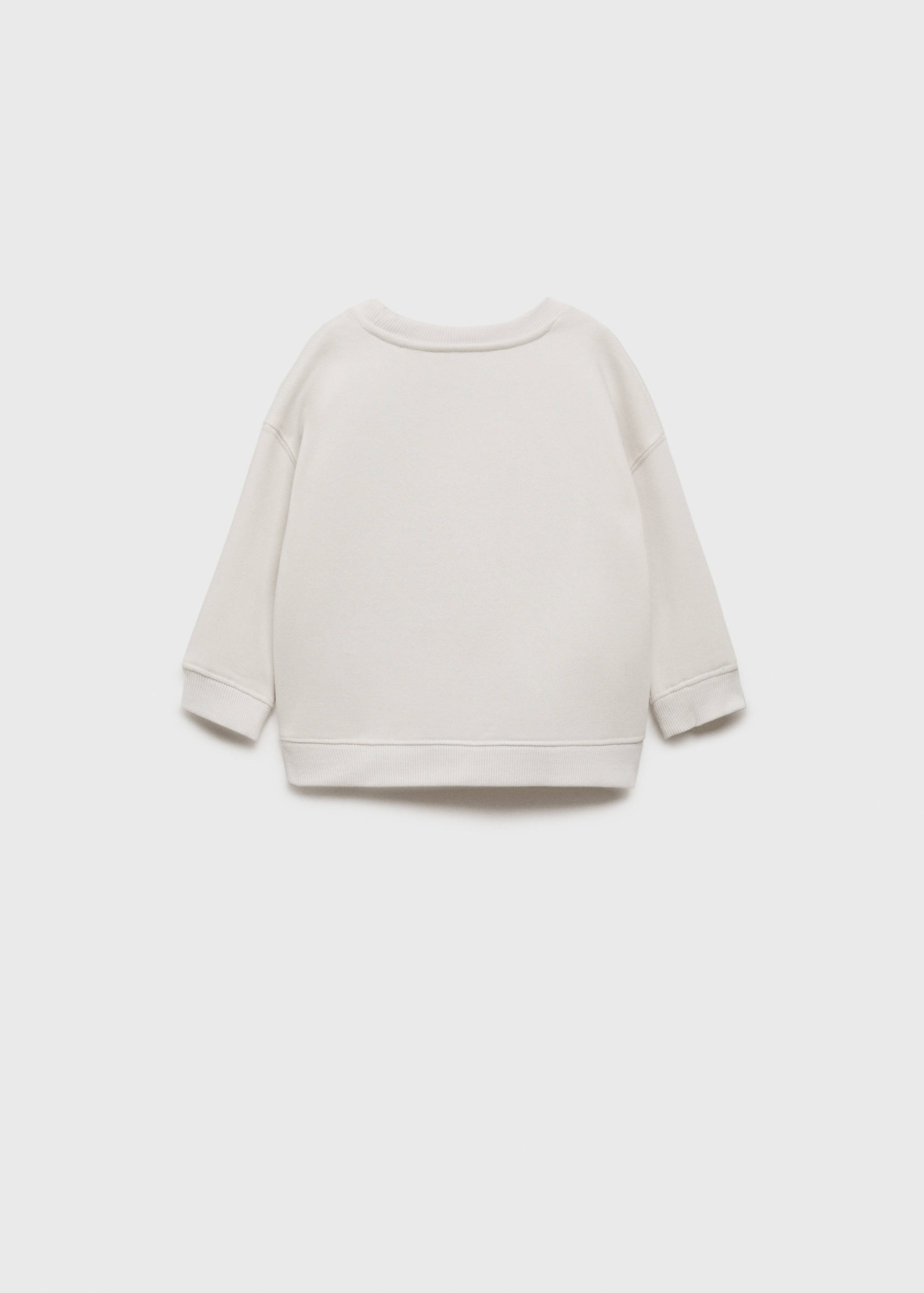 Printed picture sweatshirt - Reverse of the article