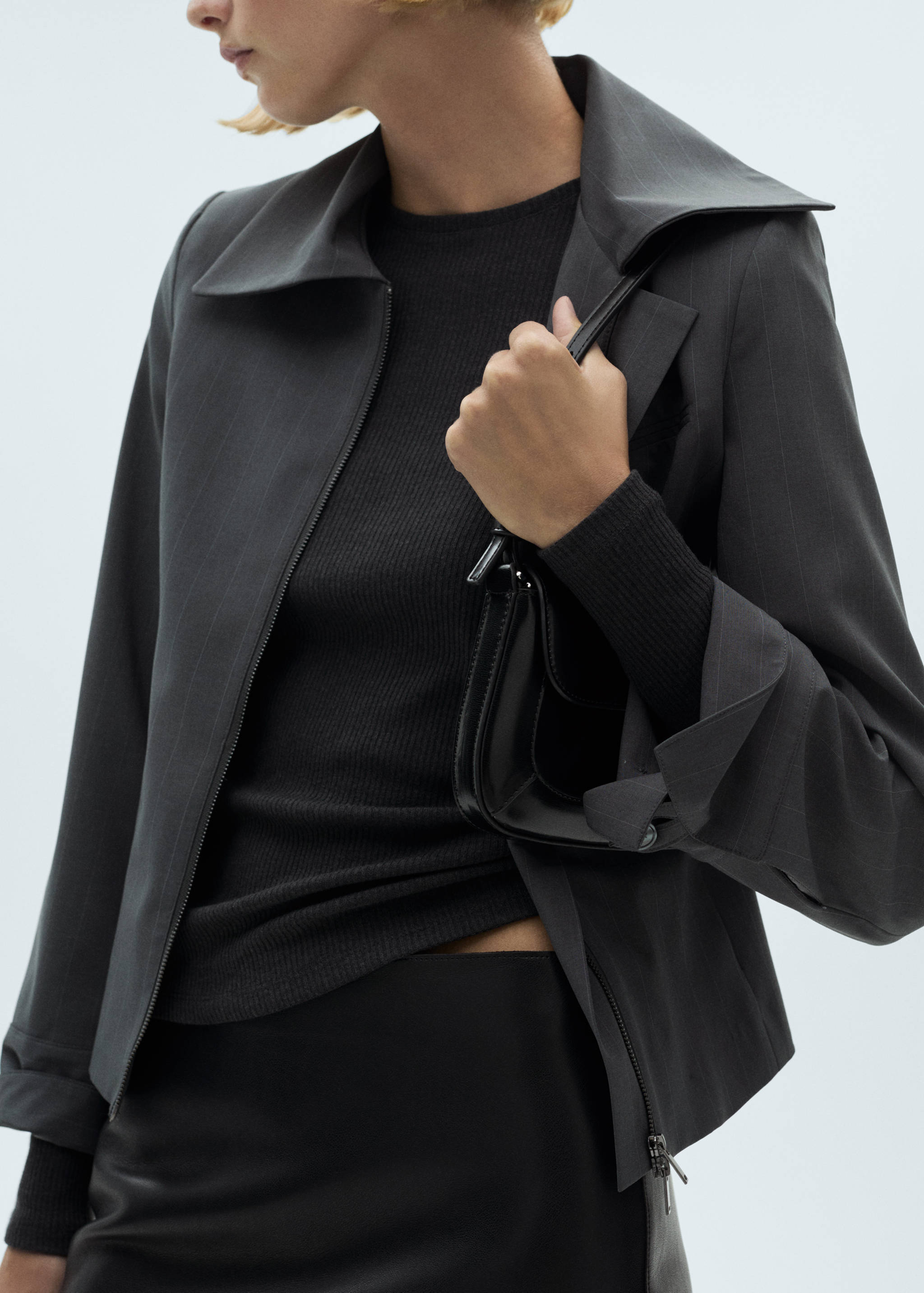 T-shirt maille côtelée - Détail de l'article 6