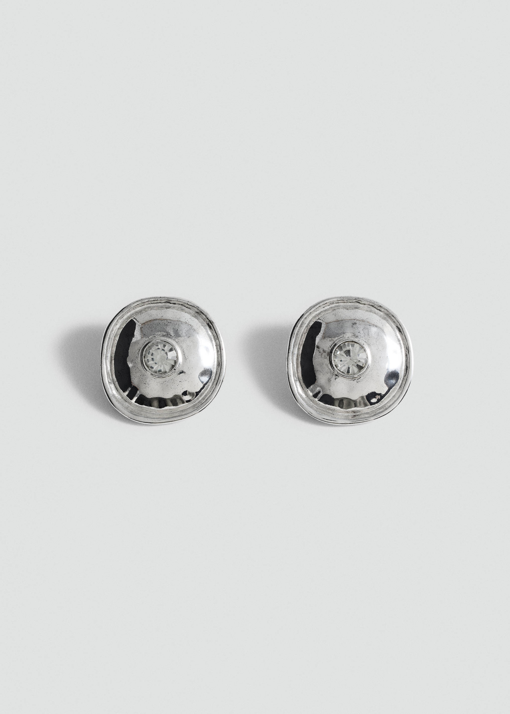 Coin crystal earrings - Article without model
