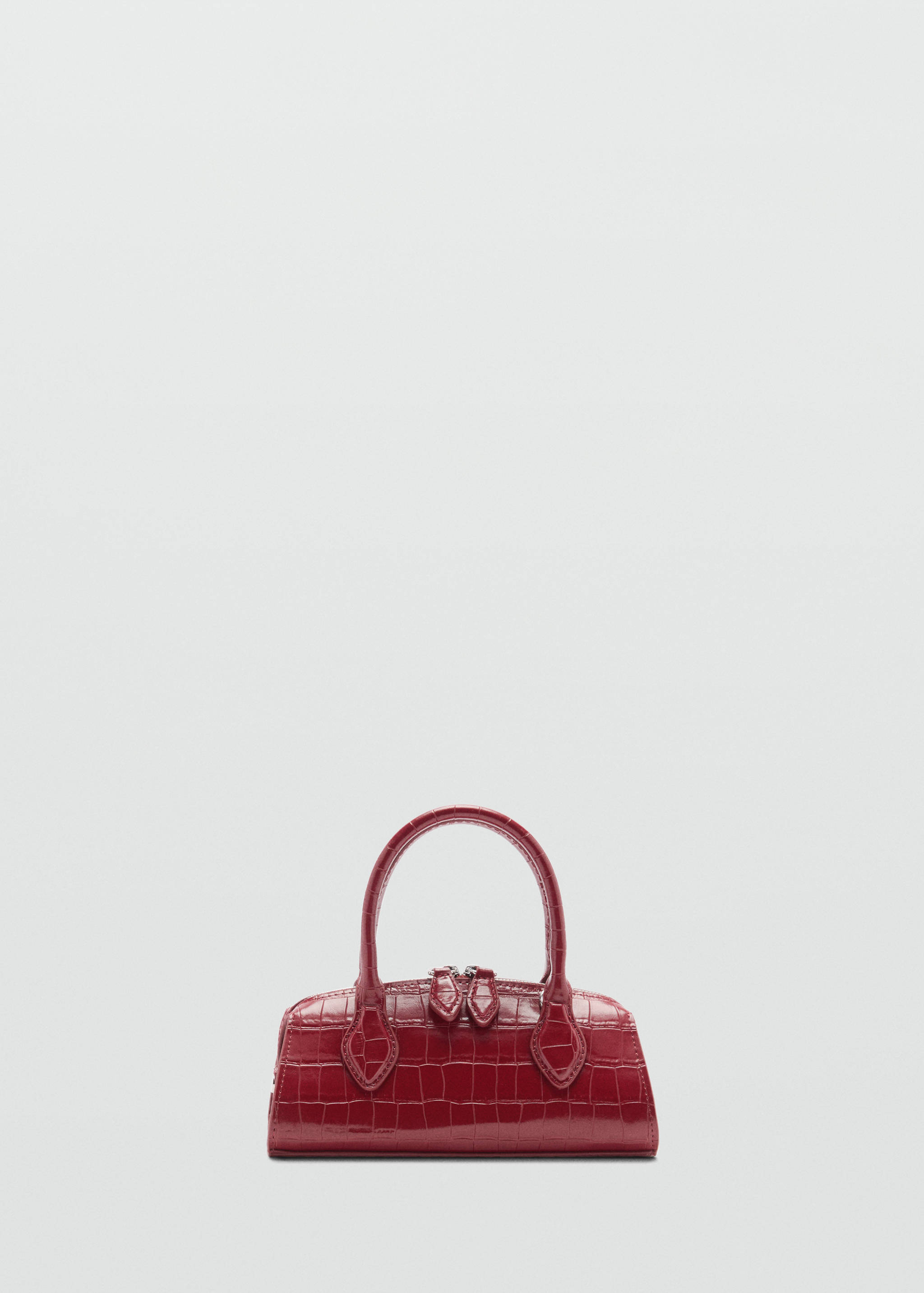 Croc-effect bag - Article without model