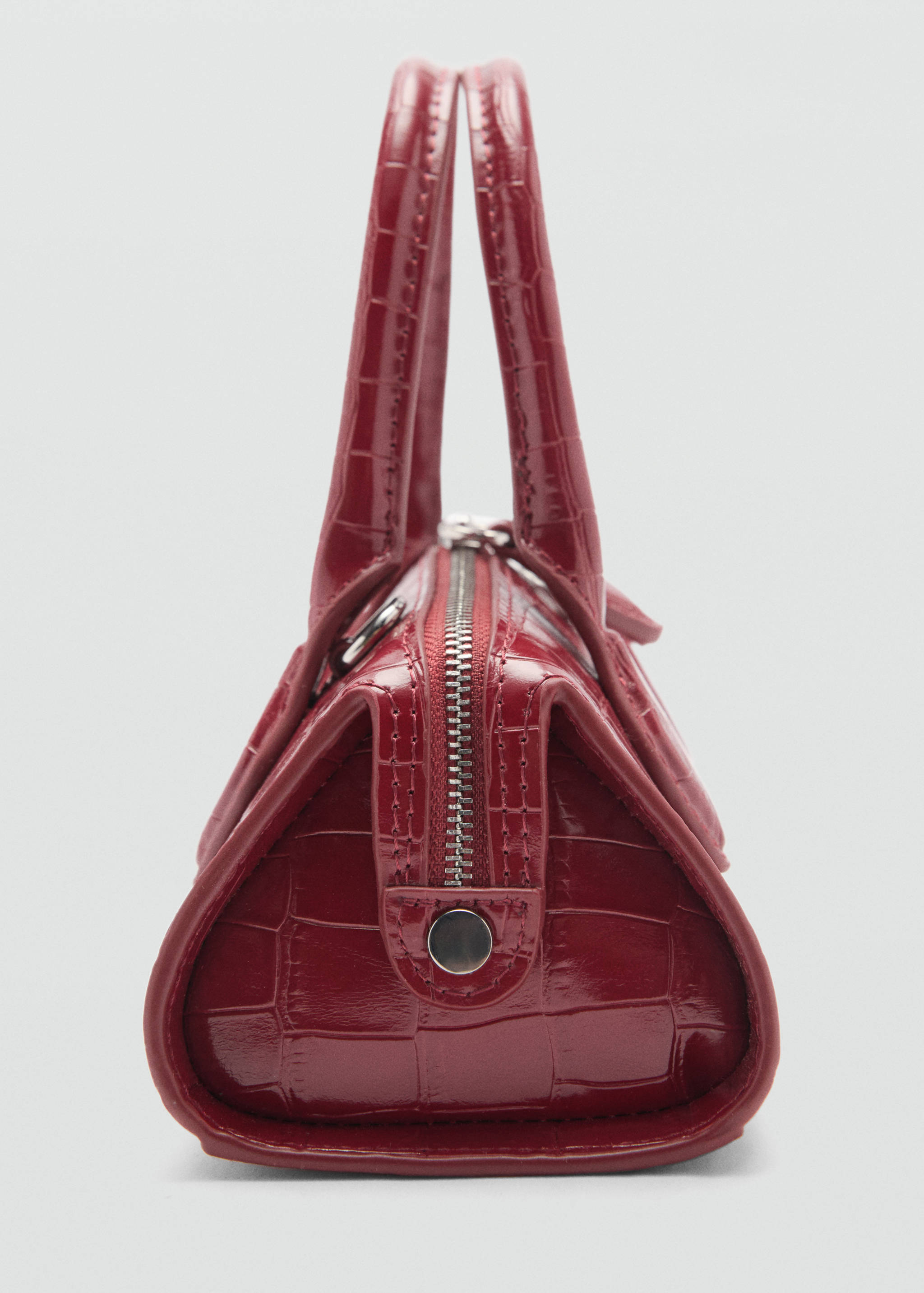 Croc-effect bag - Details of the article 1