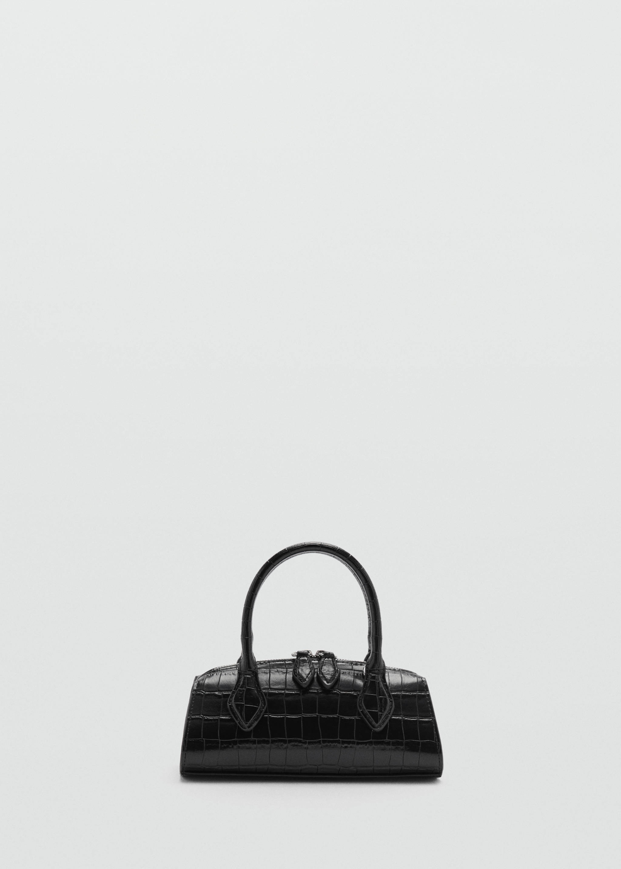 Croc-effect bag - Article without model