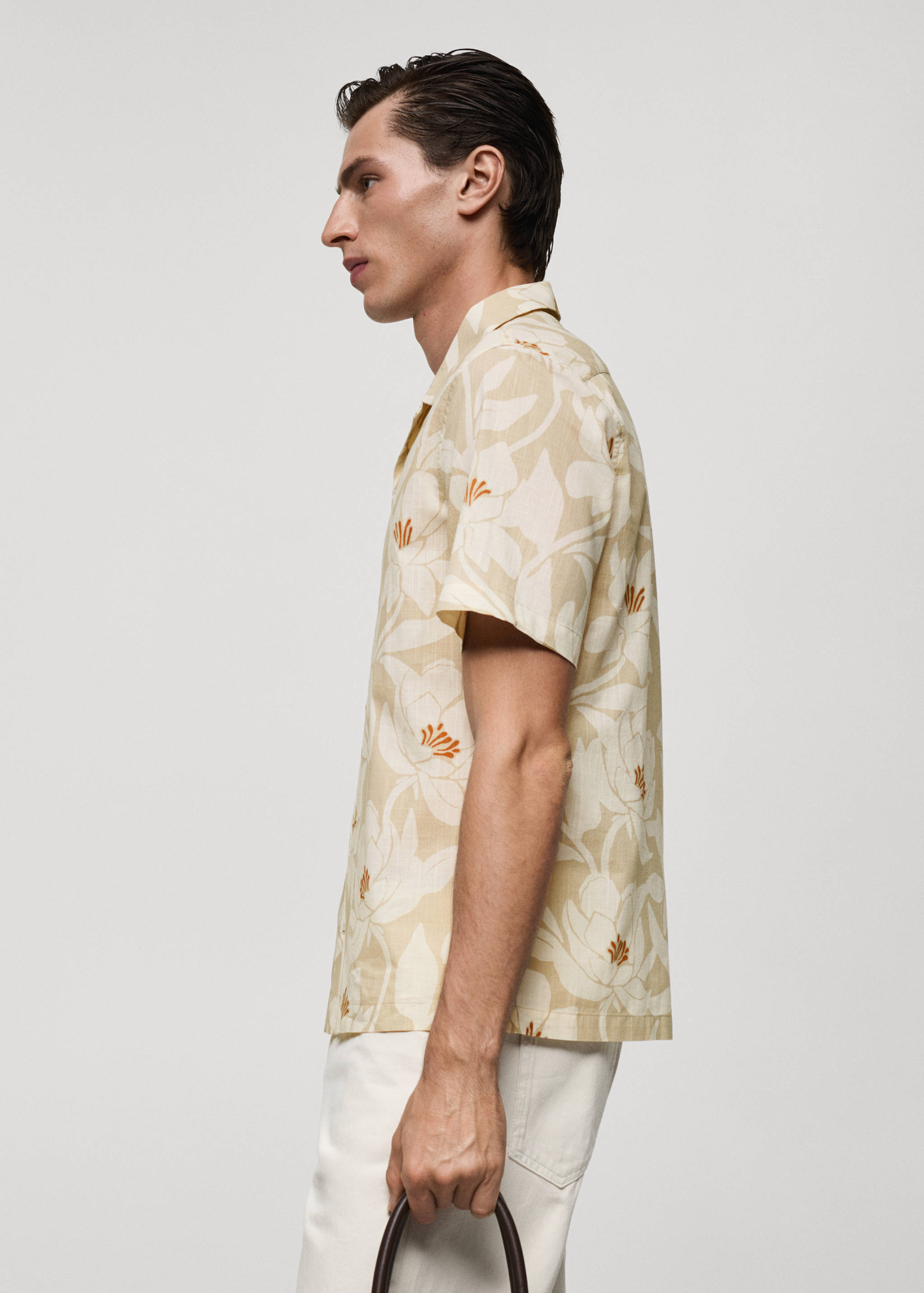 Camisa 100% algodón estampado hawaiano - Detalle del artículo 2