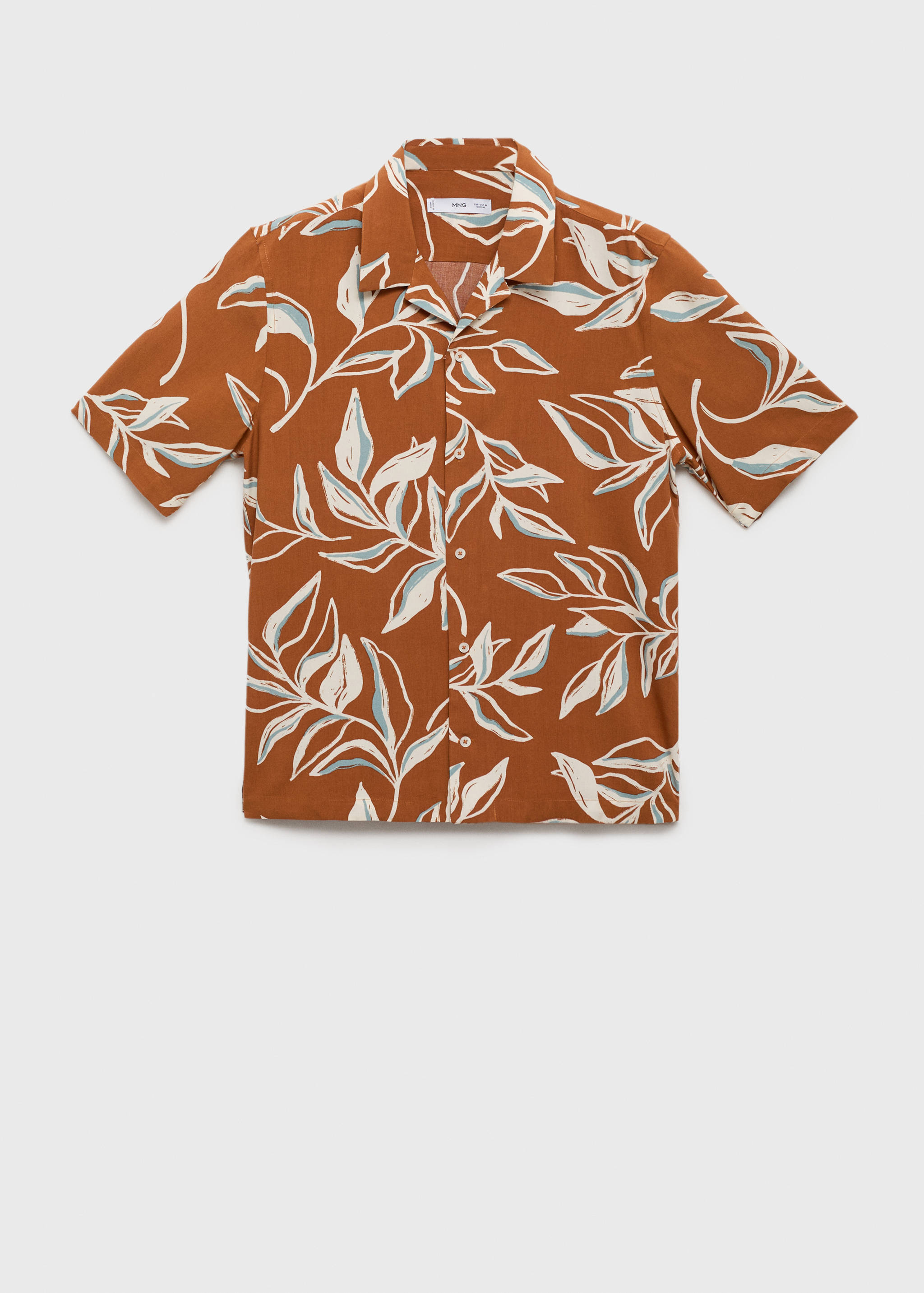 Regular-fit Hawaiian-print shirt - Article without model