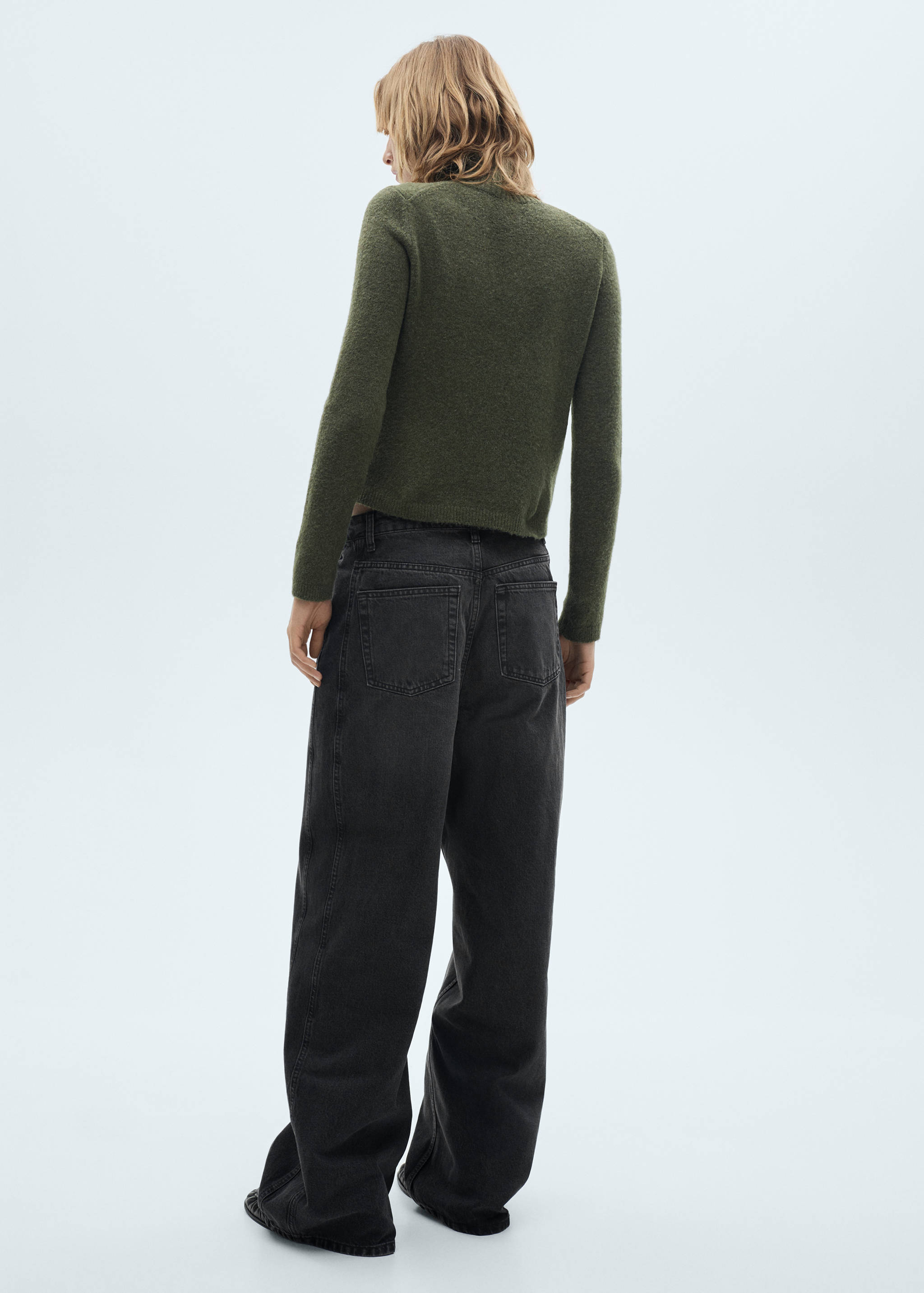 Jeans balloon tiro alto - Reverso del artículo