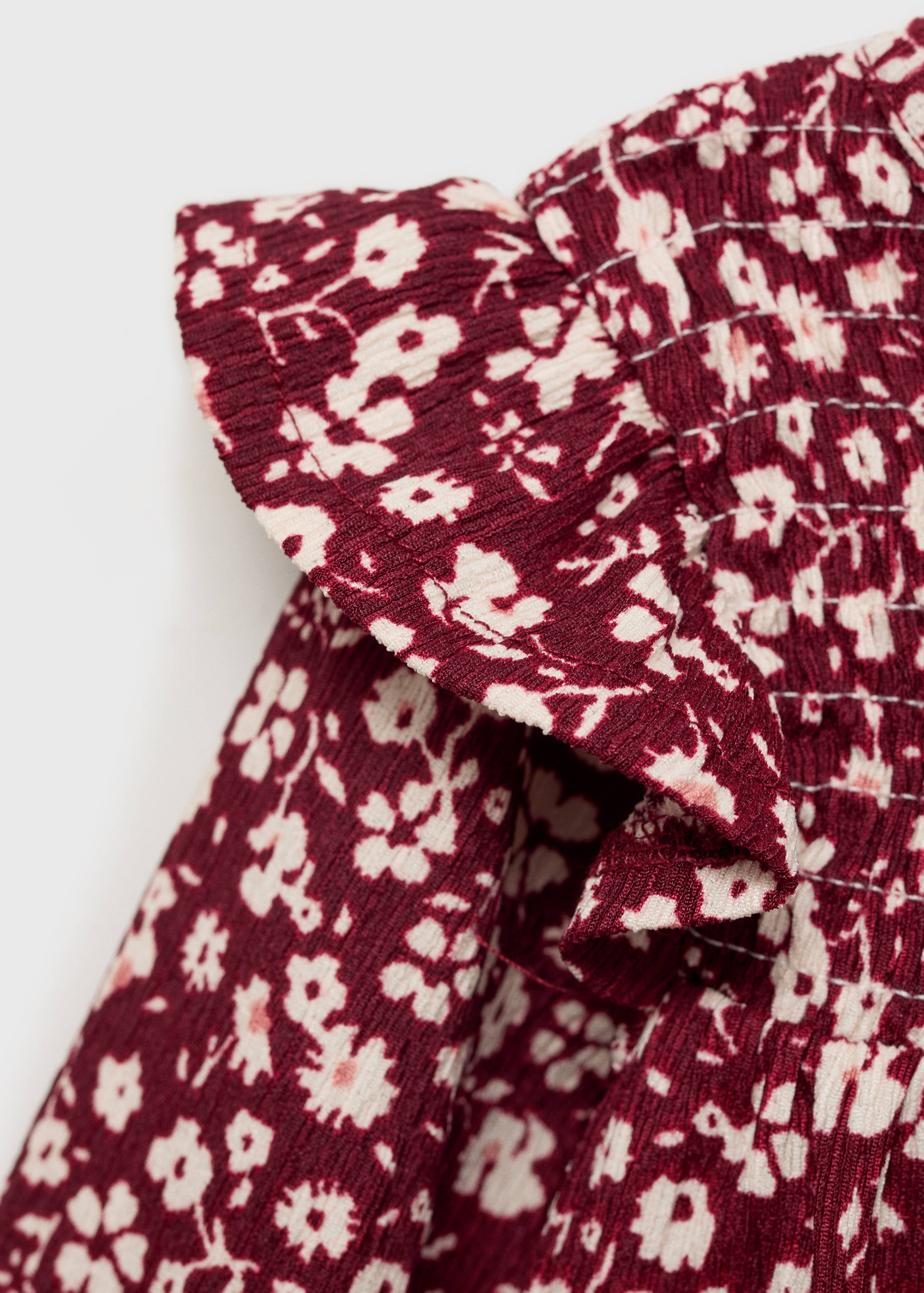 Robe à fleurs volantée - Détail de l'article 8